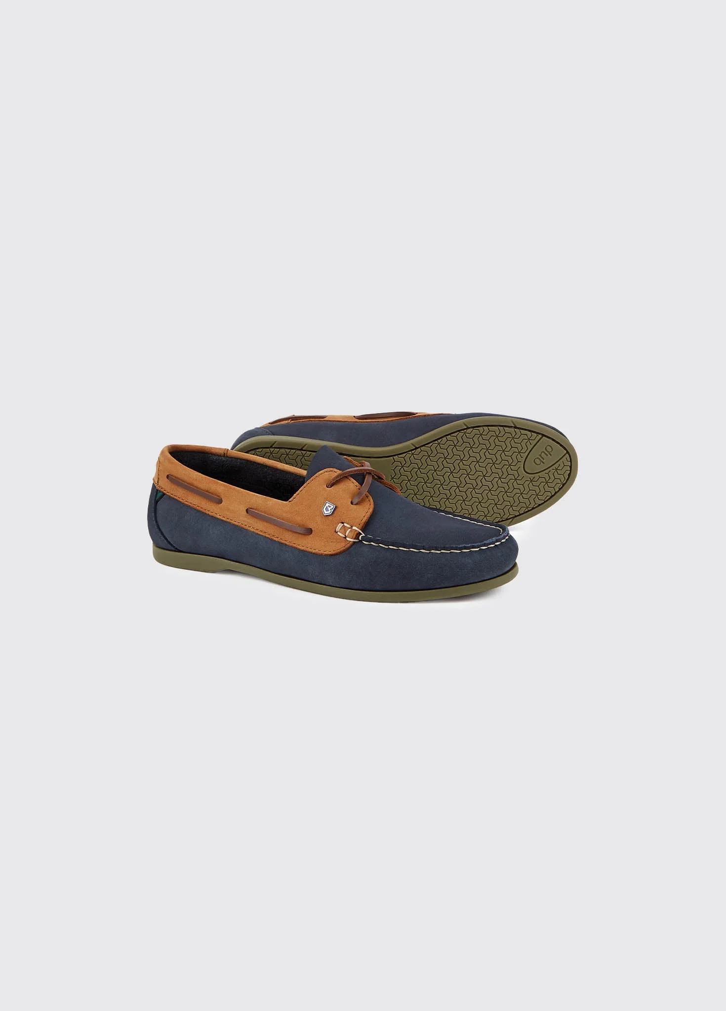 Aruba Boat Shoe - Denim/Tan