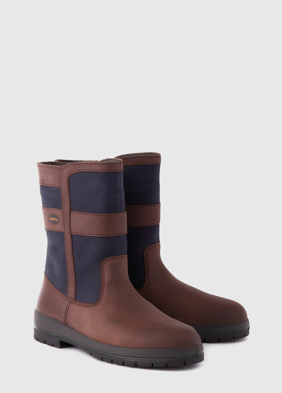 Dubarry Roscommon Women's Galway Boots Navy / Brown