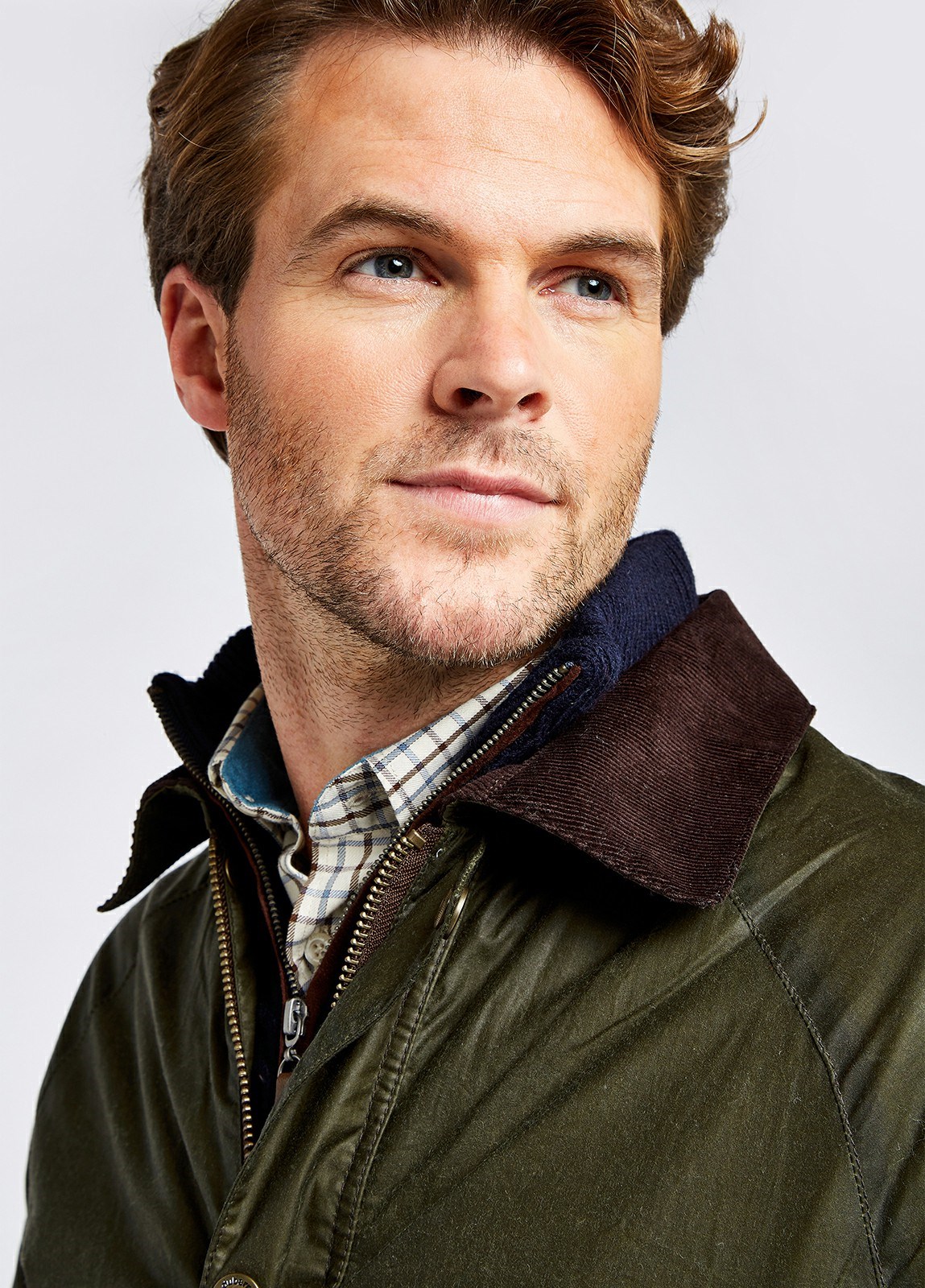 Dubarry Brunswick Wax Men's Jackets Deep Green