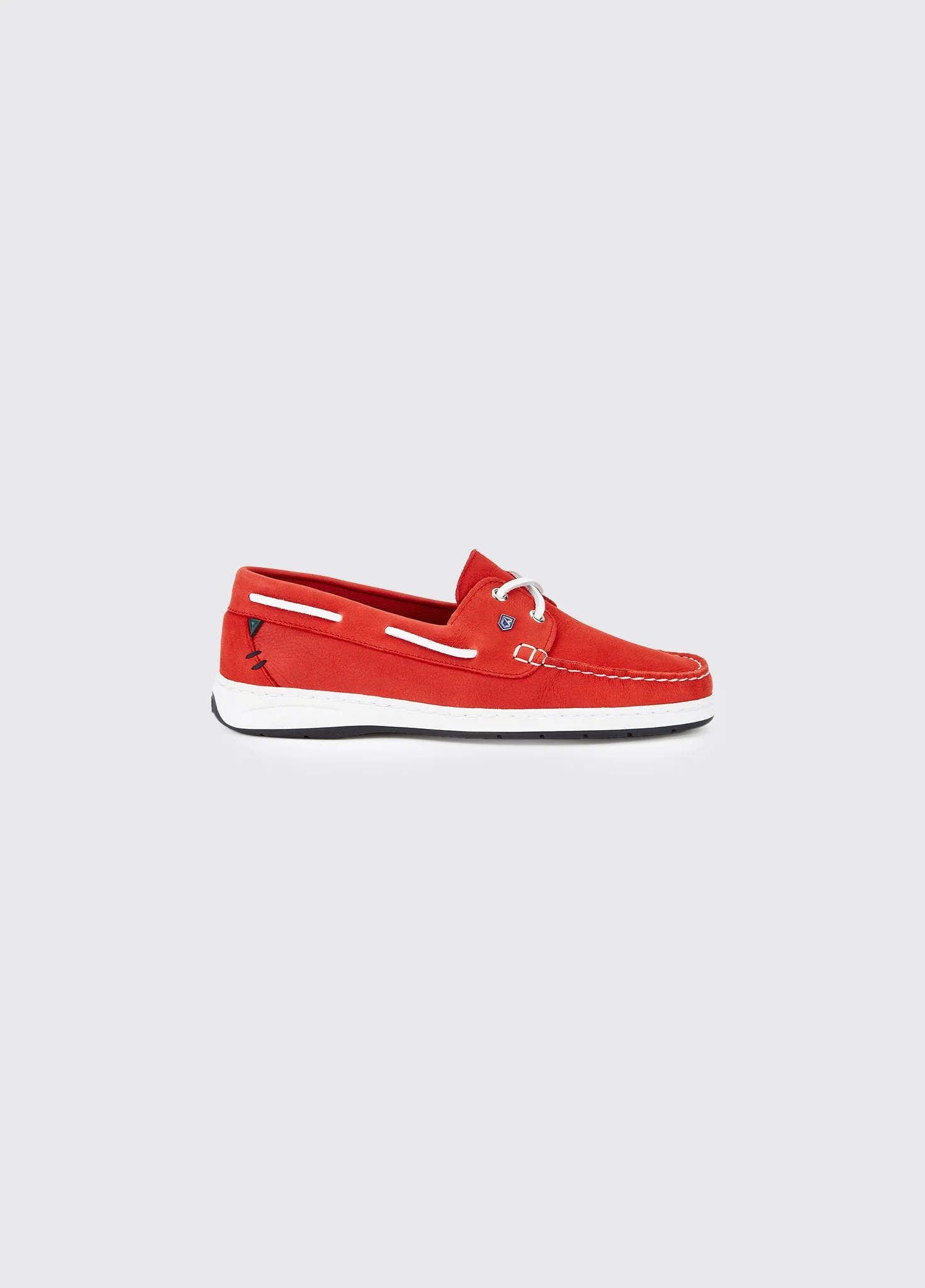 Marbella Deck Shoe - Engine Red