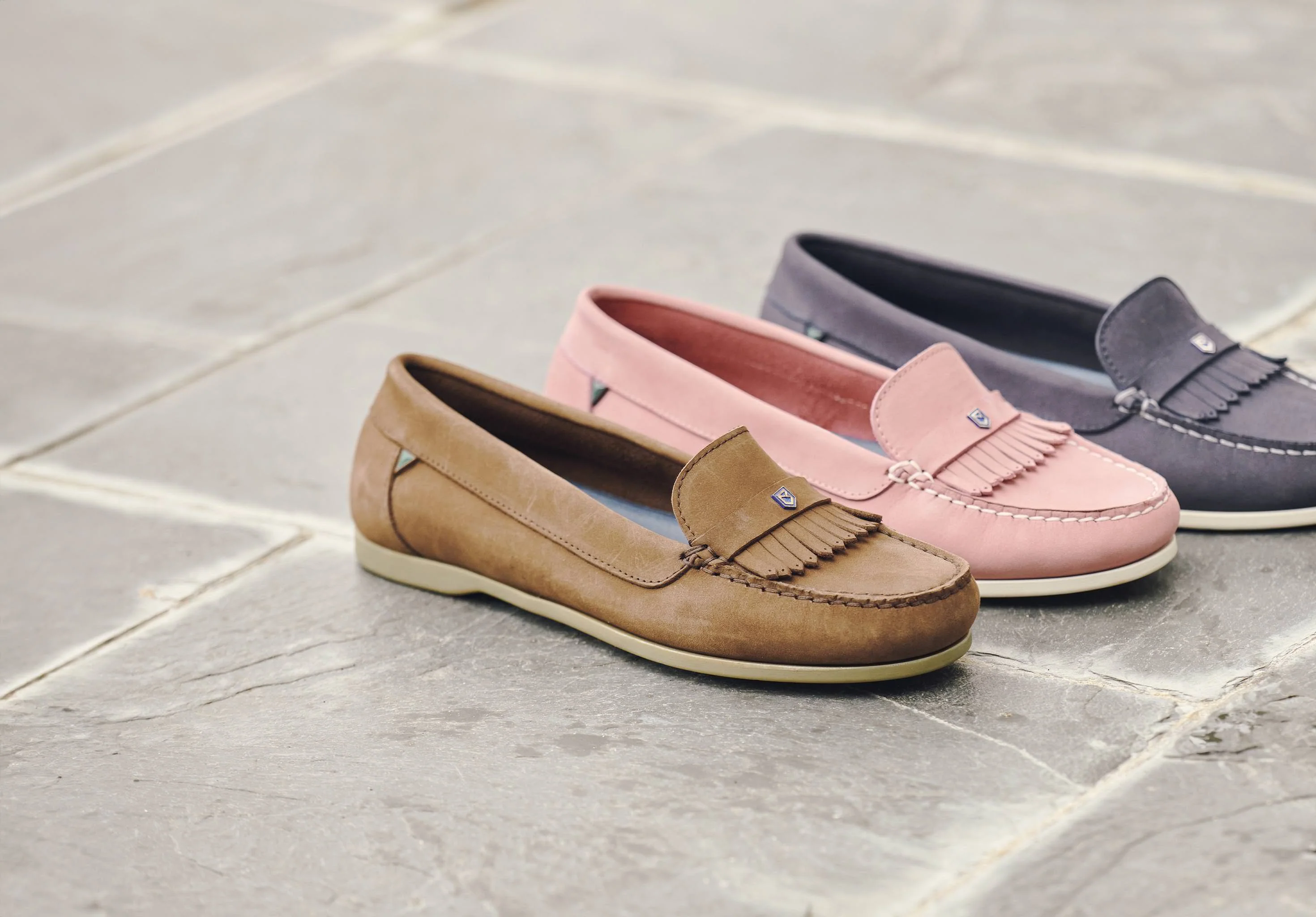 Florence Boat Shoe - Cafe