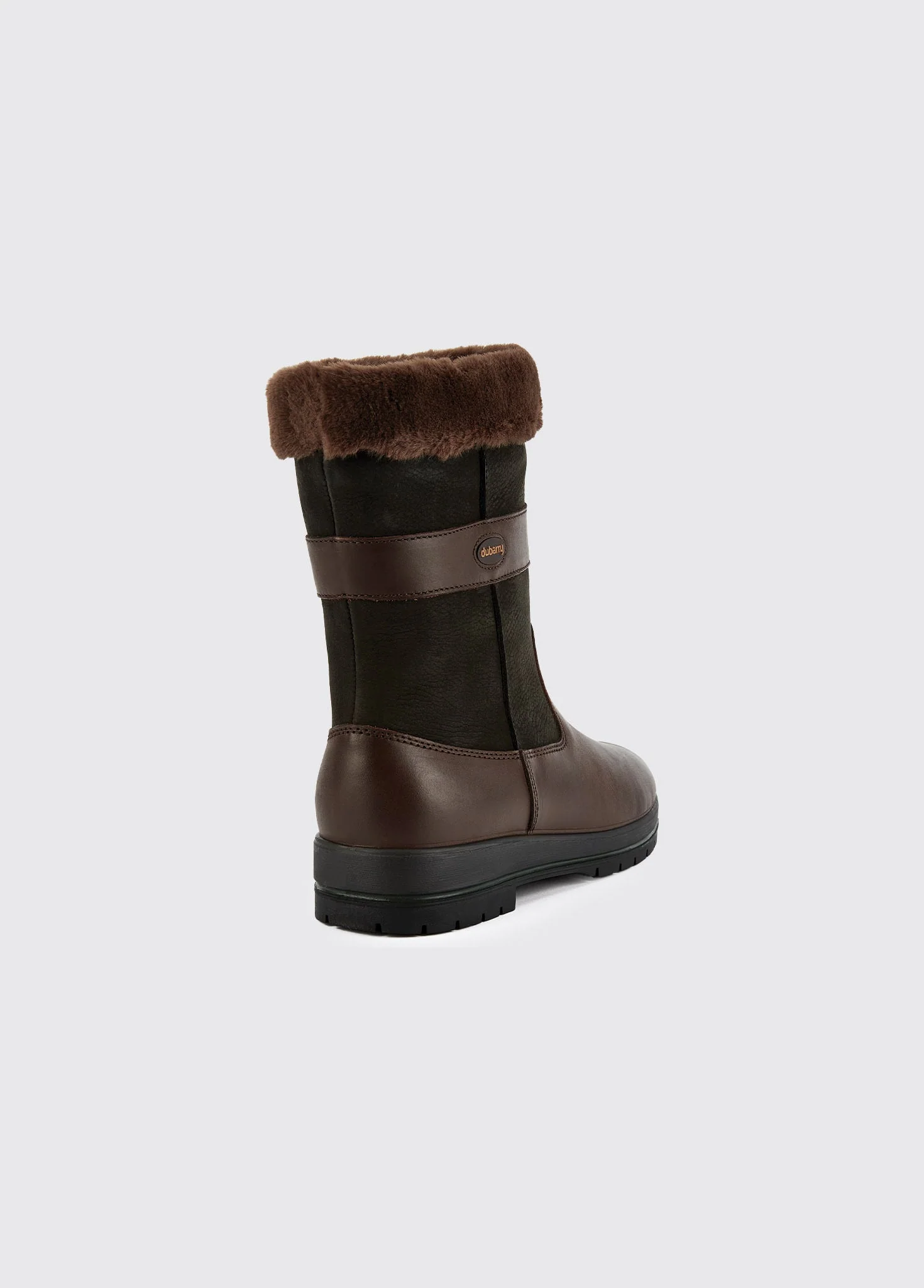 Foxrock Ladies Insulated Country Boot - Black/Brown