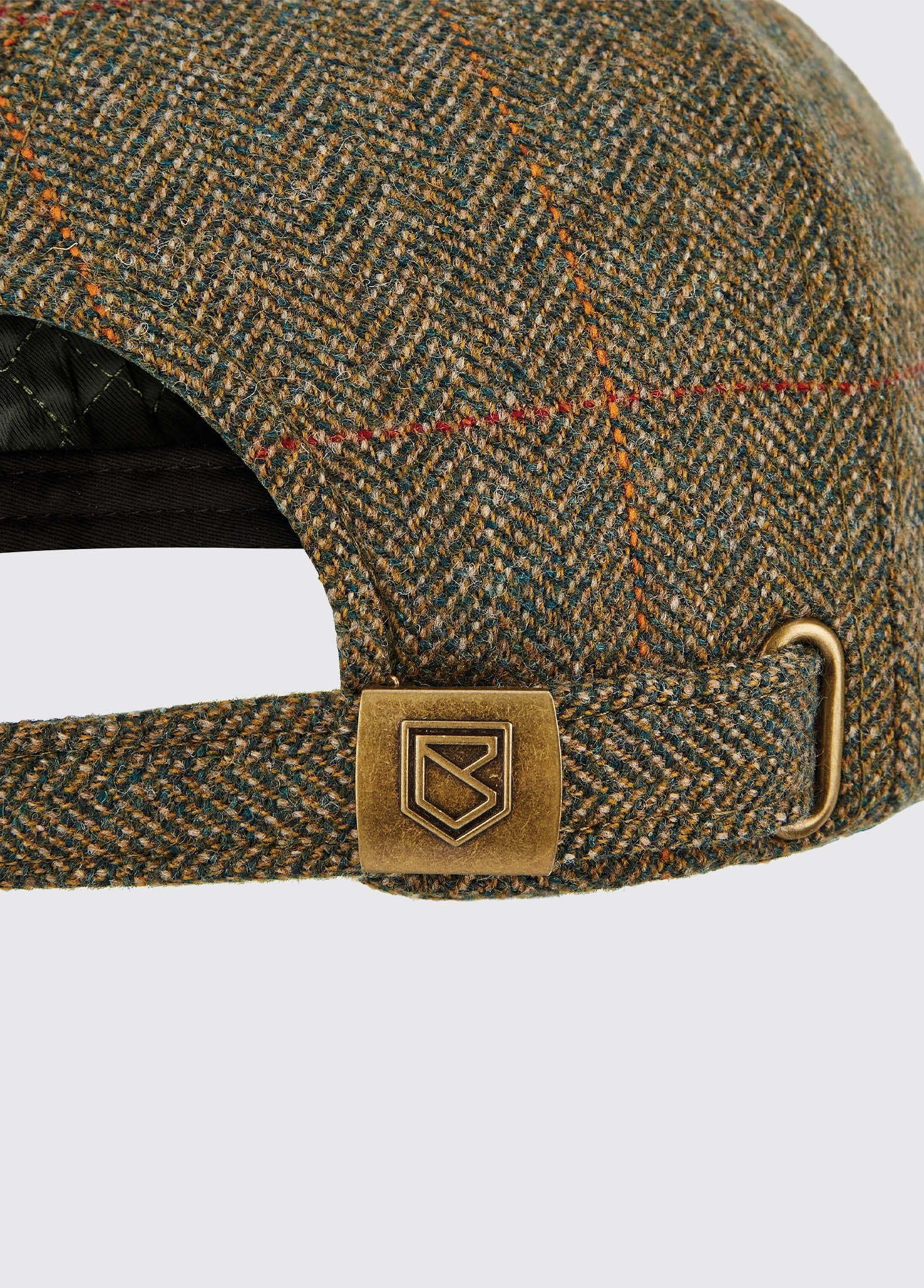 Dowd Mens Tweed Cap - Cedar