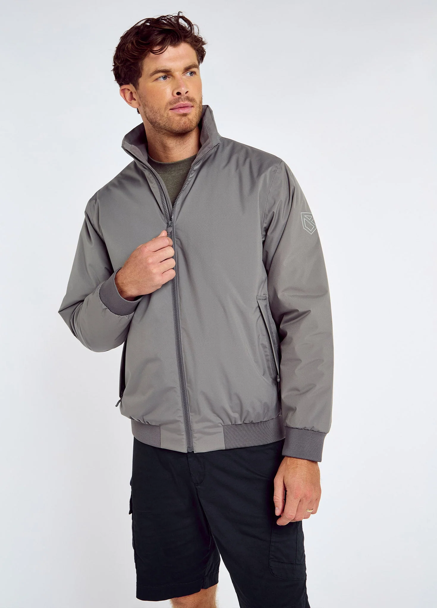 Starboard Men's Waterproof Blouson Jacket- Fossil