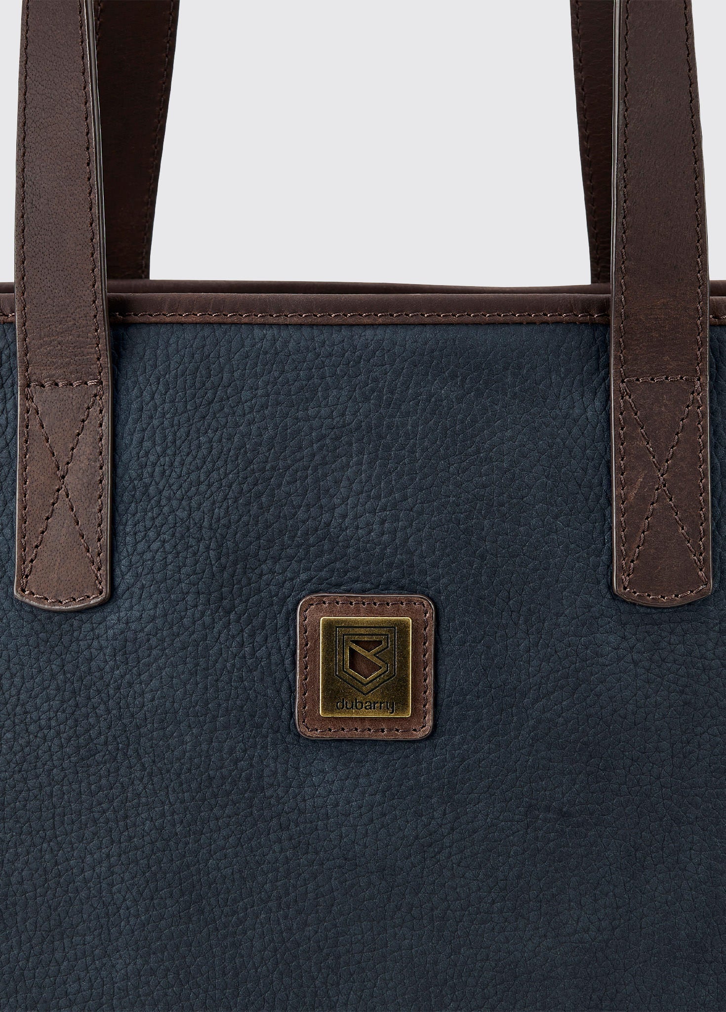 Rosemount Women's Tote Bag- Navy Brown