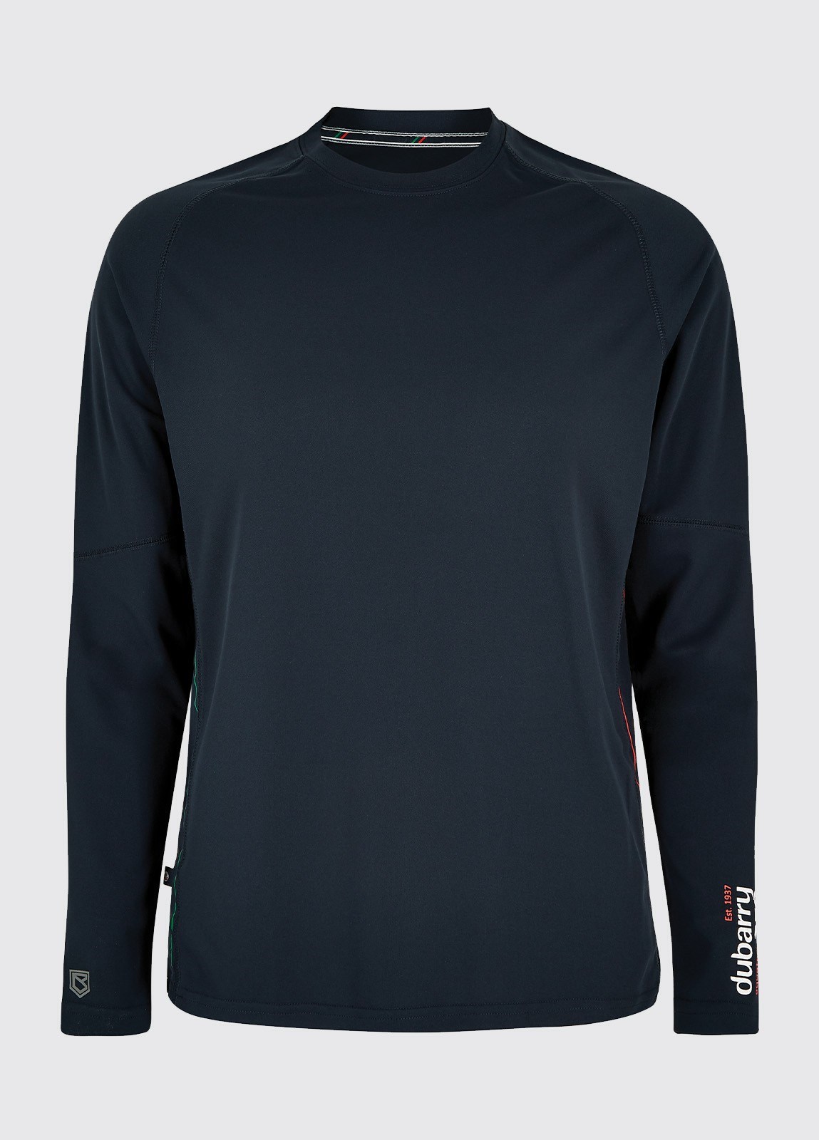 Dubarry Ancona Unisex Long-sleeved t-shirt Men's Polo Shirts Navy