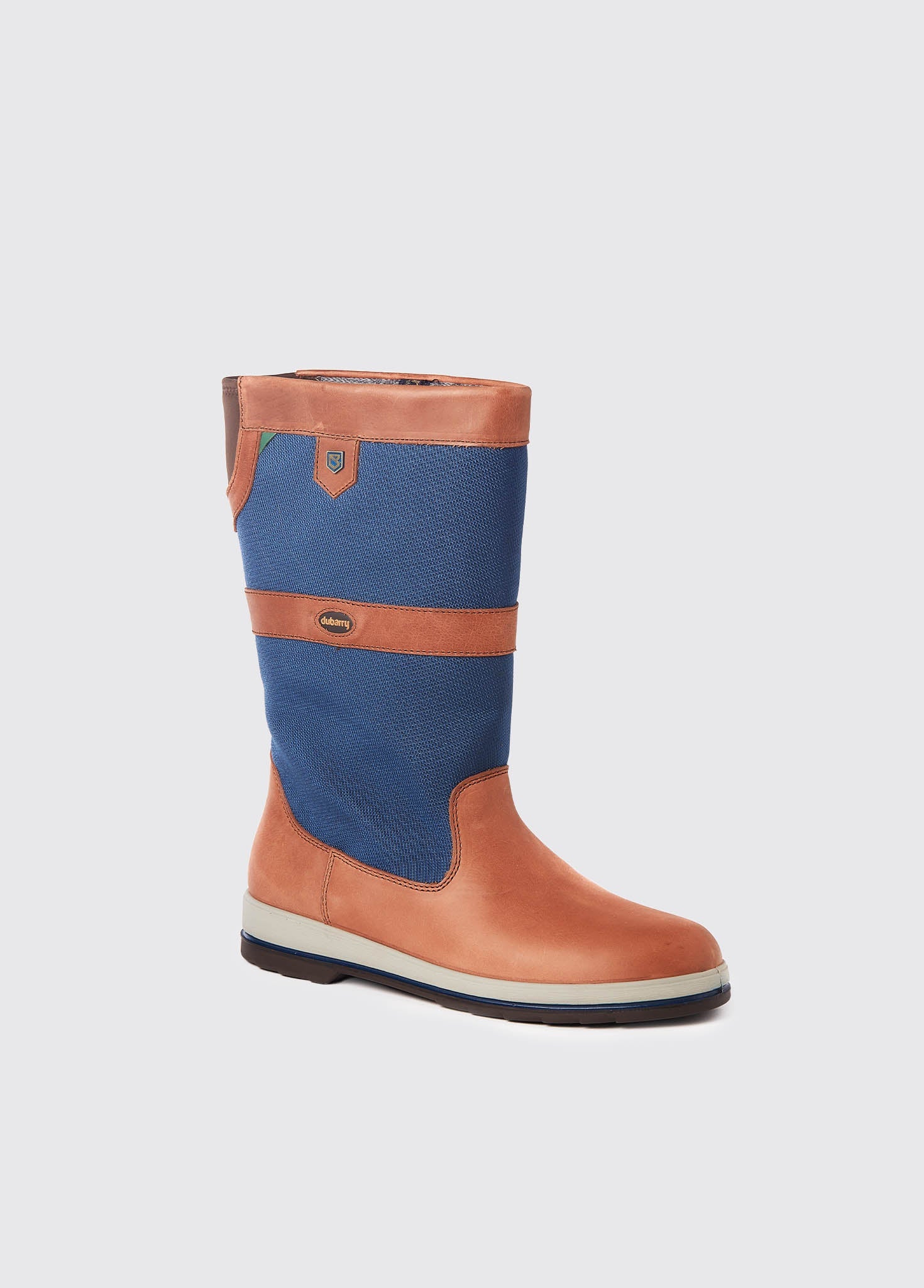 Shamrock Sailing Boot - Navy/Brown