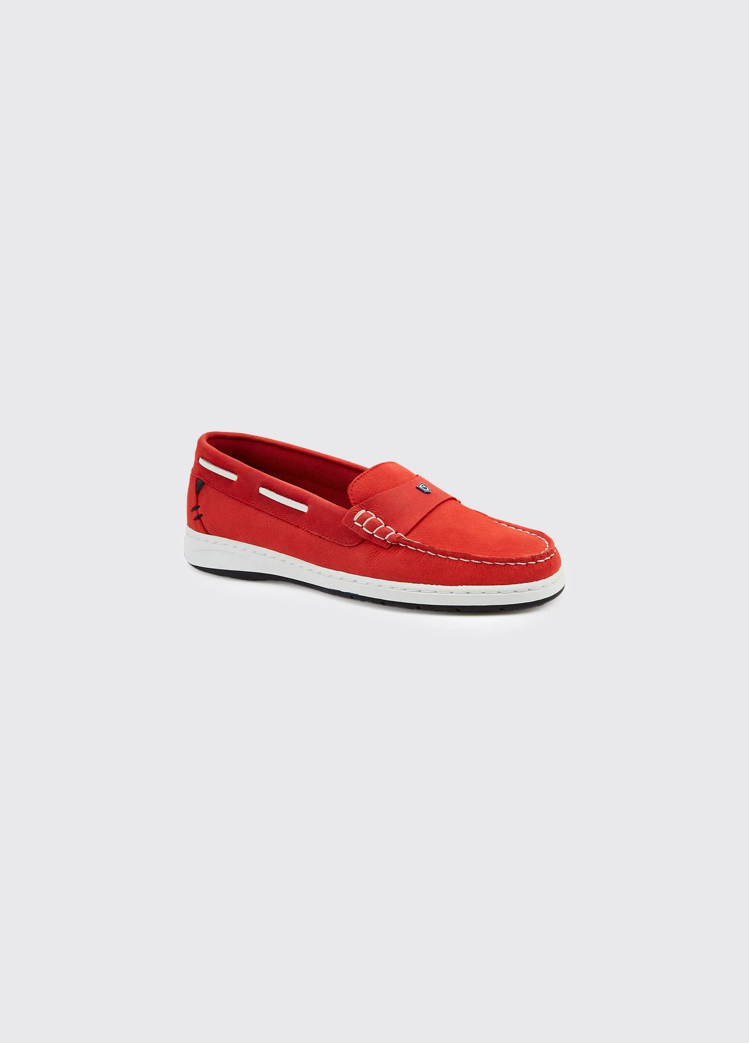 Kos Deck Shoe - Engine Red