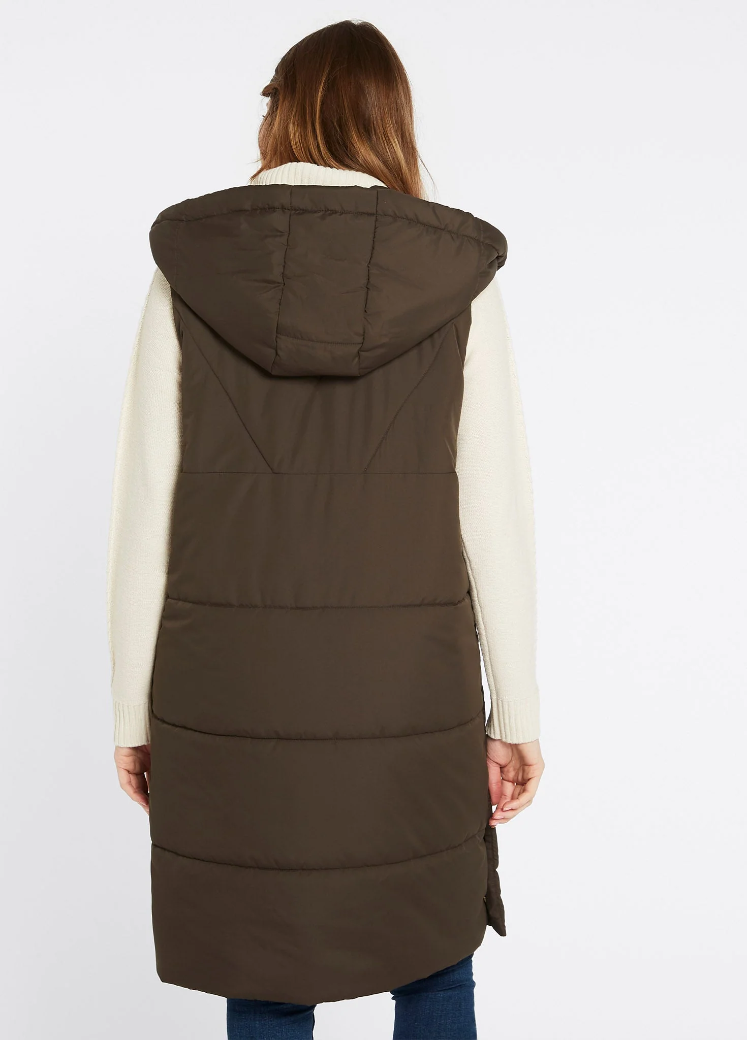 Ryan Women's Hooded Vest - Olive