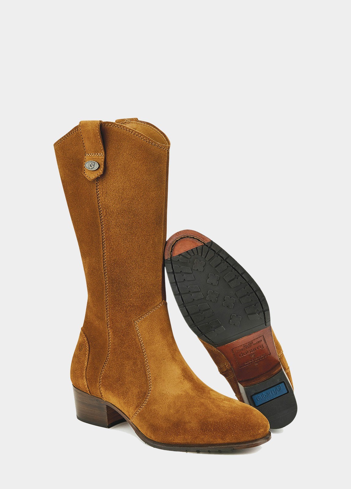 Dubarry Portobello Leather Soled Women's Leather Boots Brown