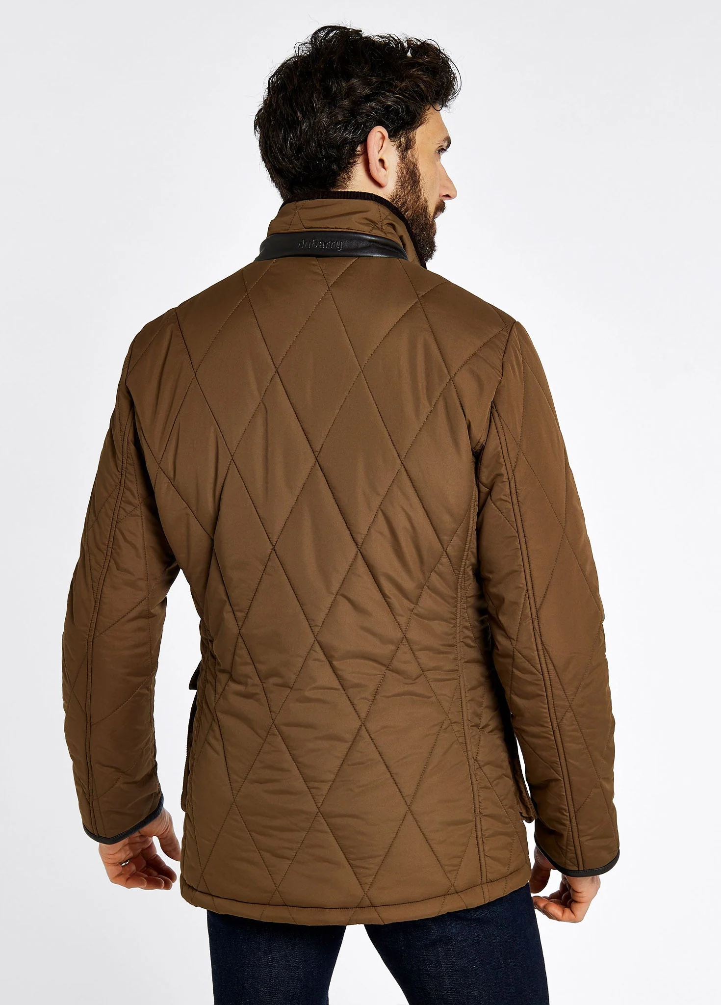 Farmley Men's Quilted Jacket - Bronze