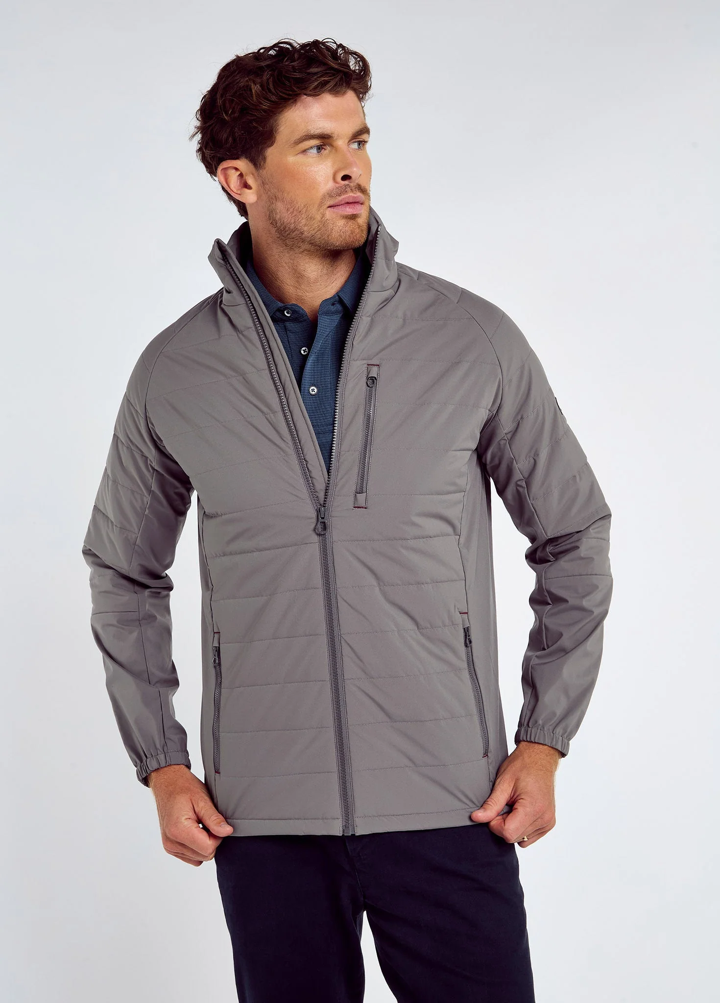 Pacific Men's Lightweight Jacket - Fossil