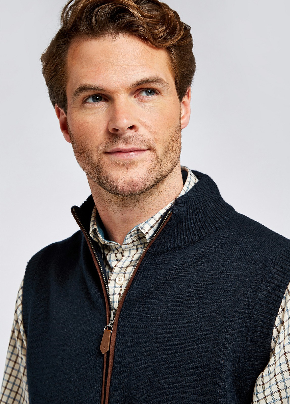 Dubarry Upperwood Bodywarmer Men's Knitwear Navy