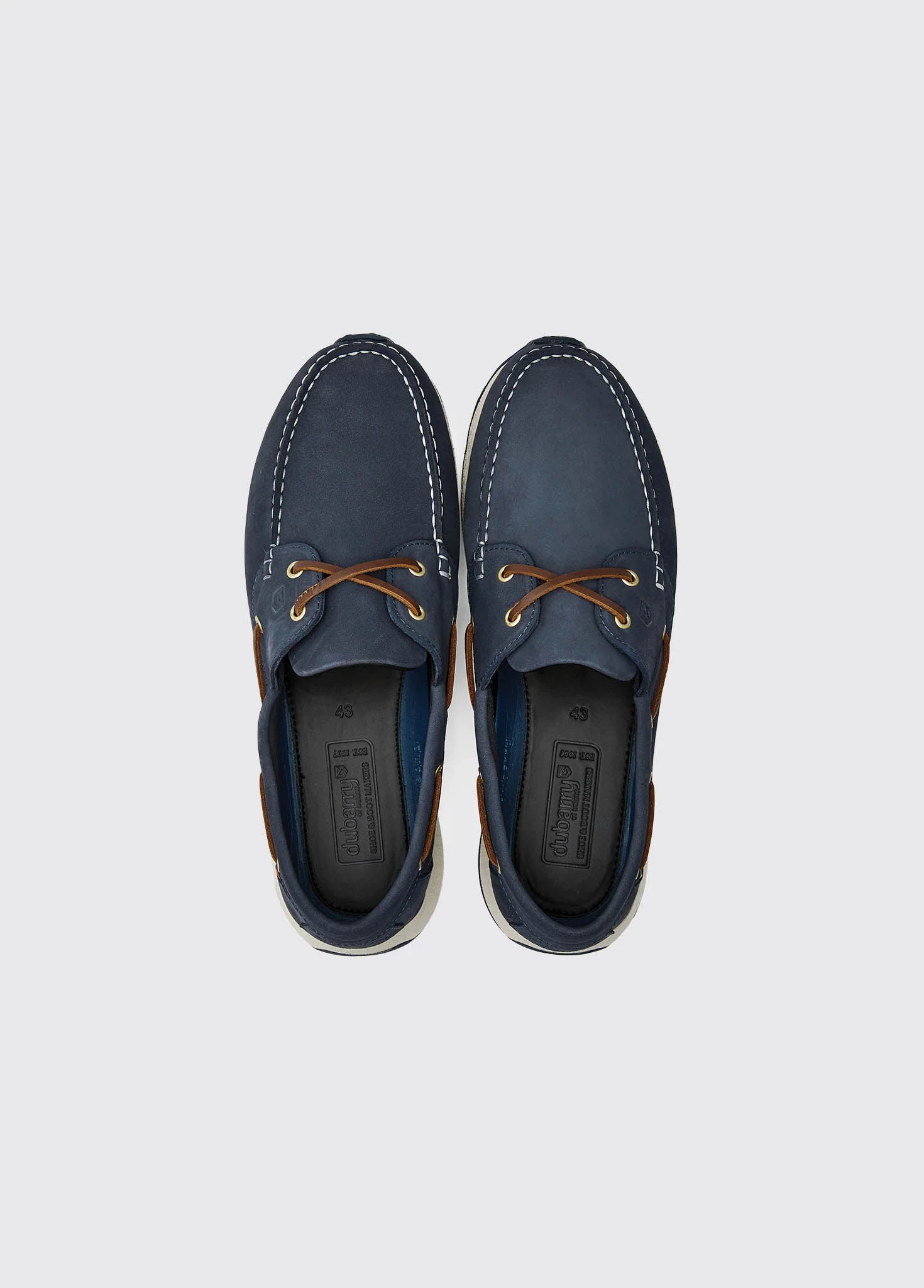 Dungarvan Lightweight Boat Shoe - Denim