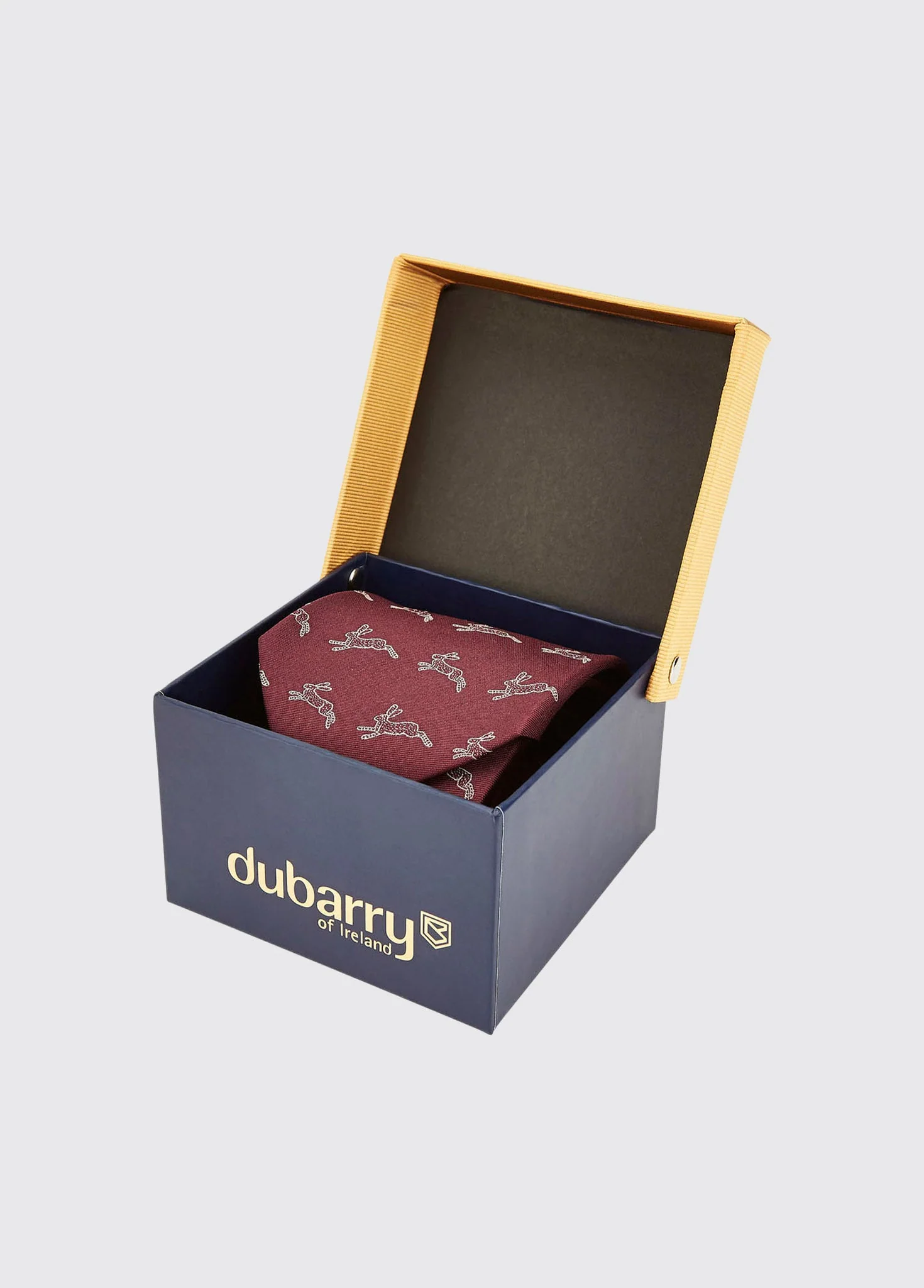 Lacken Mens Silk Tie - Merlot Multi