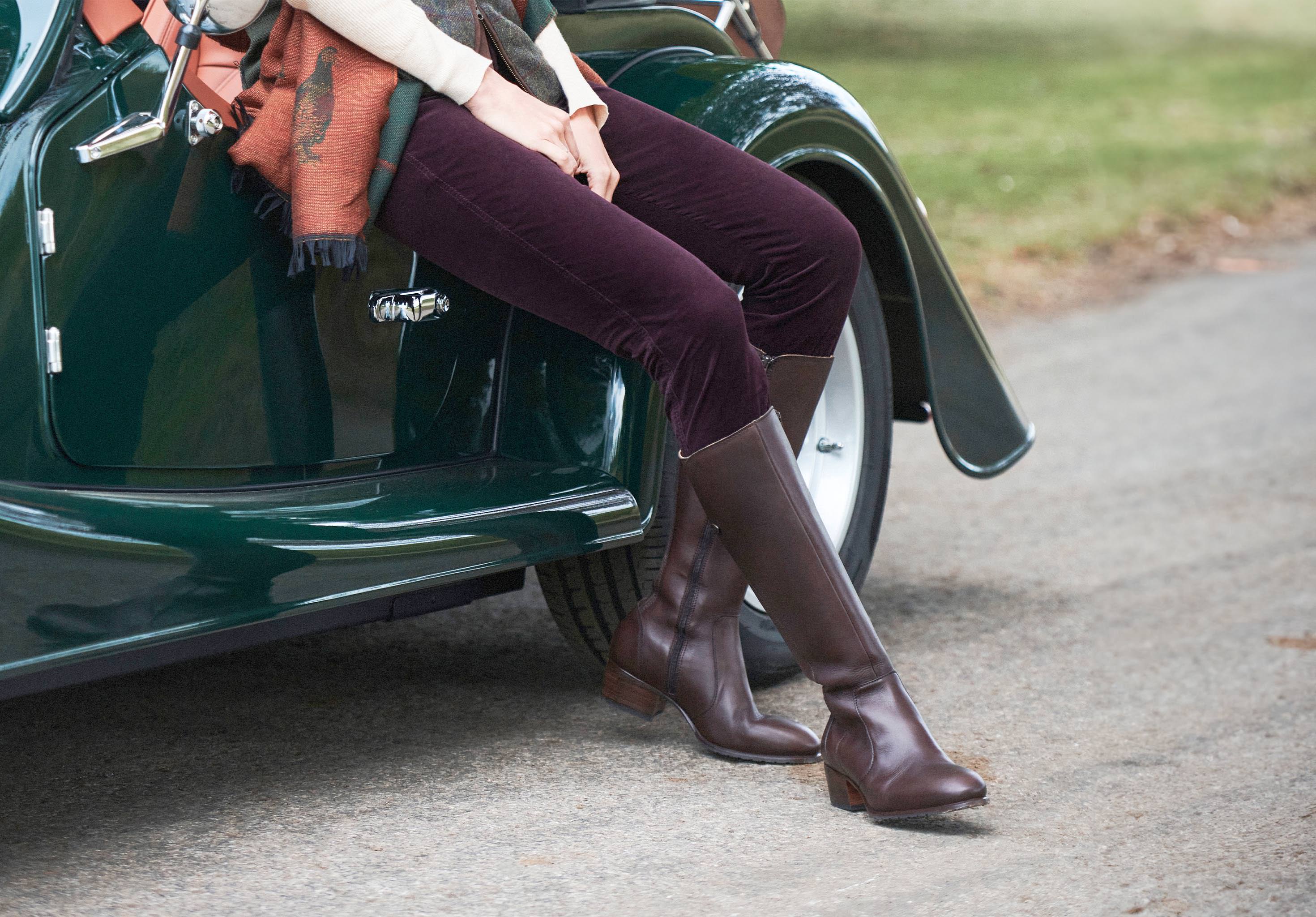 Honeysuckle Ladies' Jeans - Plum