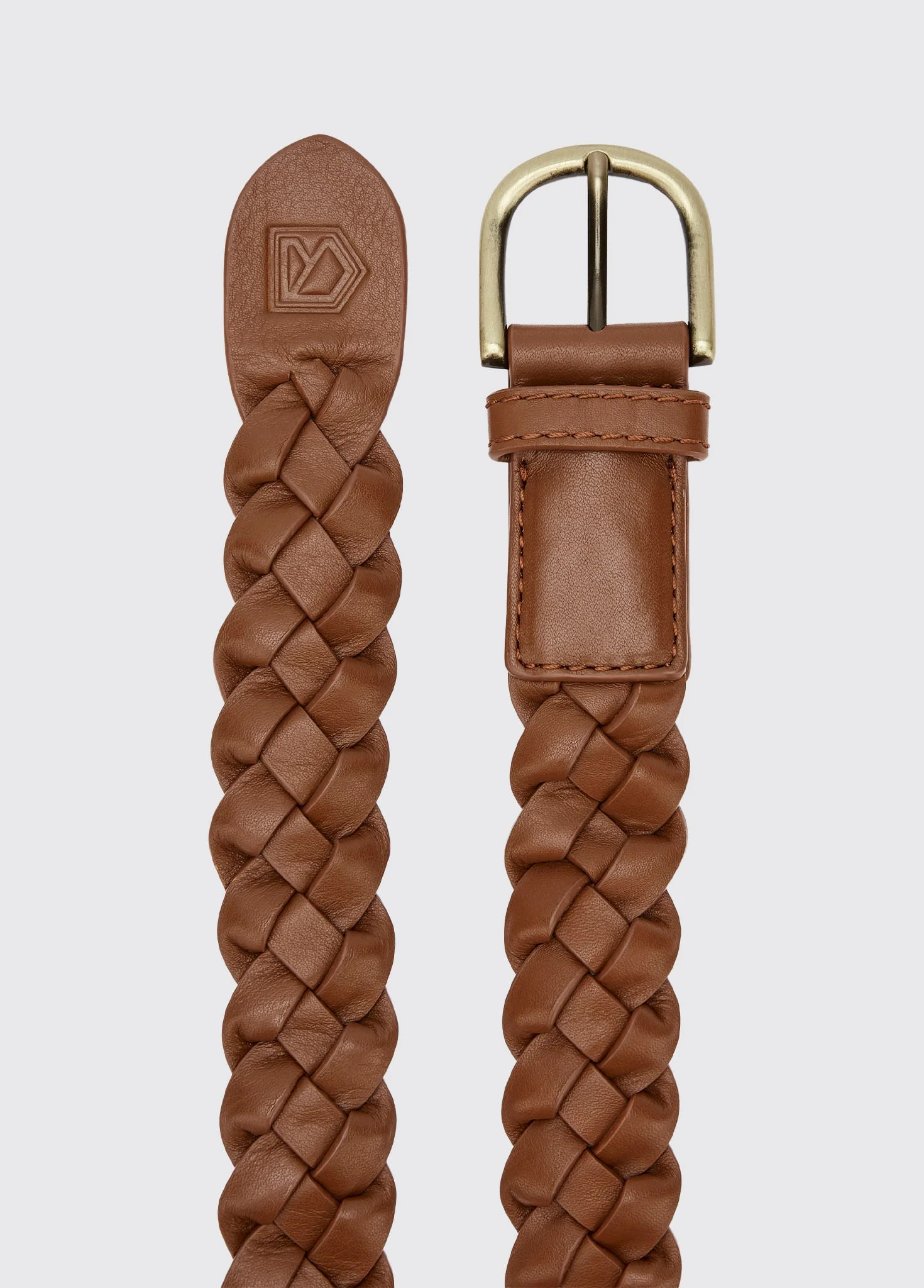 Belmore Ladies' Leather Belt - Caramel