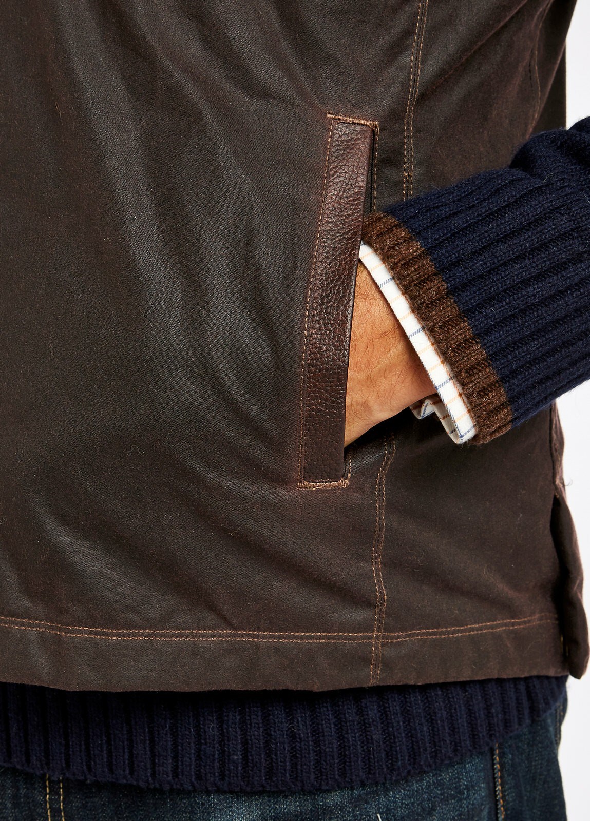 Dubarry Mayfly Wax Men's Vest Brown