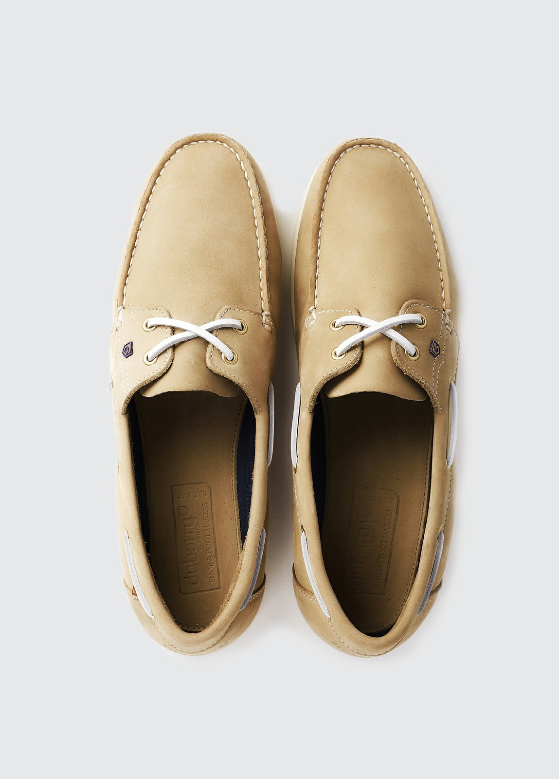 Dubarry Port Moccasin Men's Boat Shoes Khaki