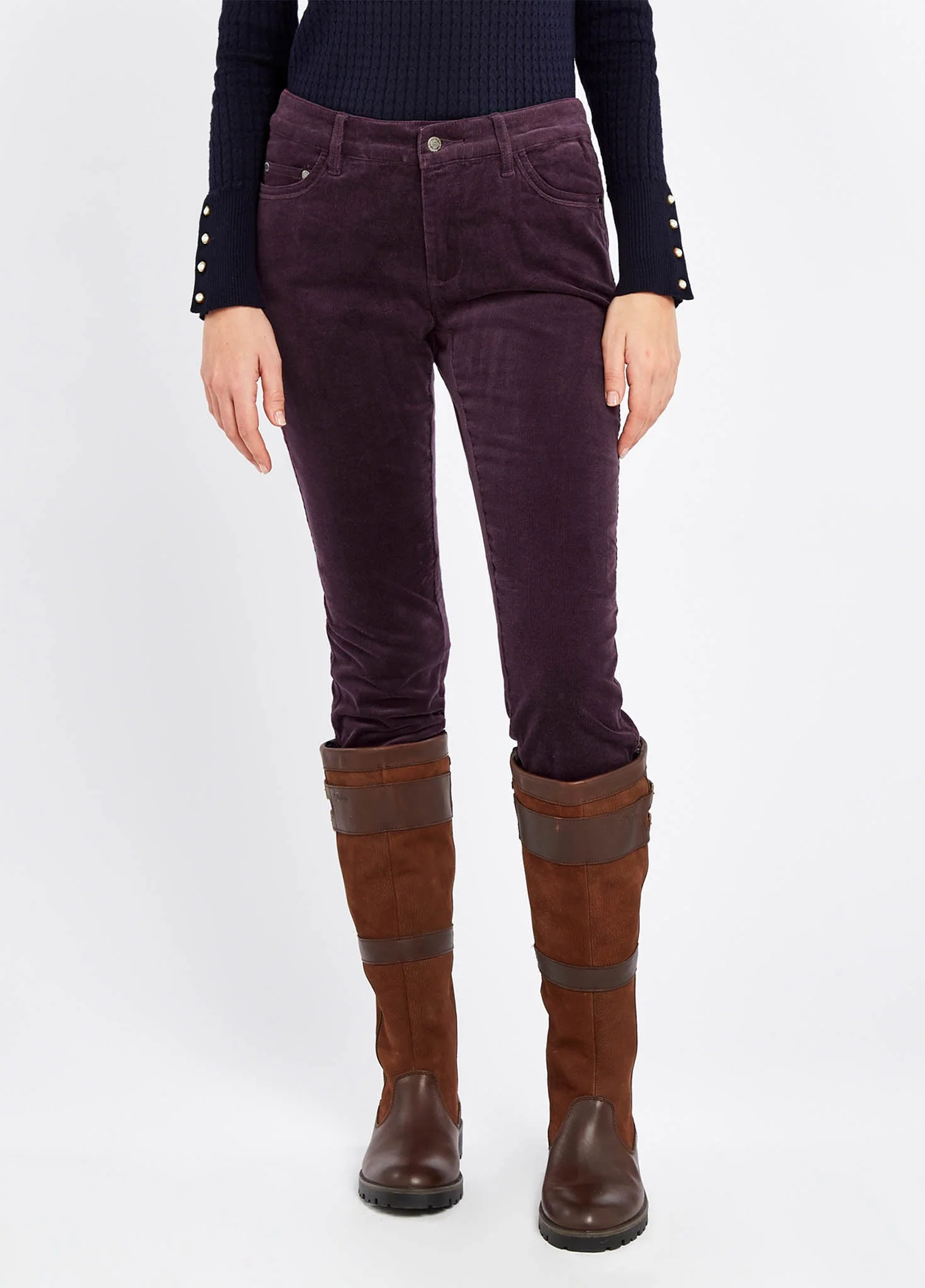 Honeysuckle Ladies' Jeans - Plum