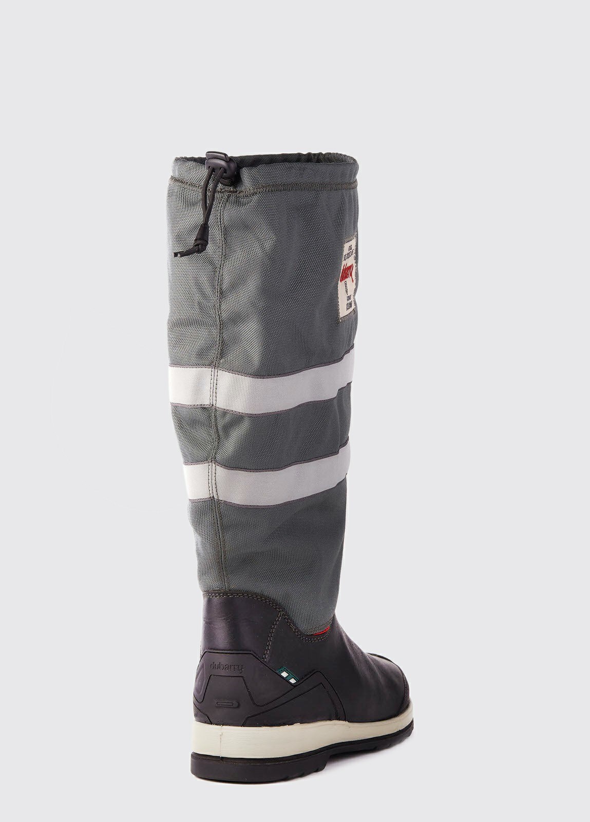 Dubarry Crosshaven Men's Sailing Boots Black / Grey