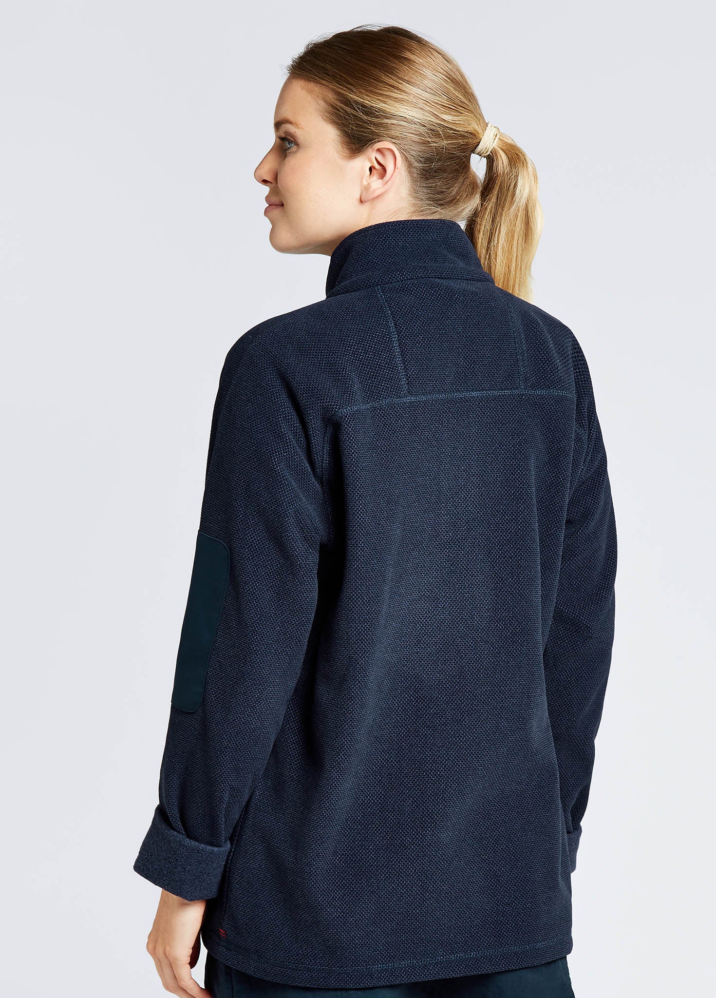 Monaco Ladies' Quarter-zip Fleece - Navy