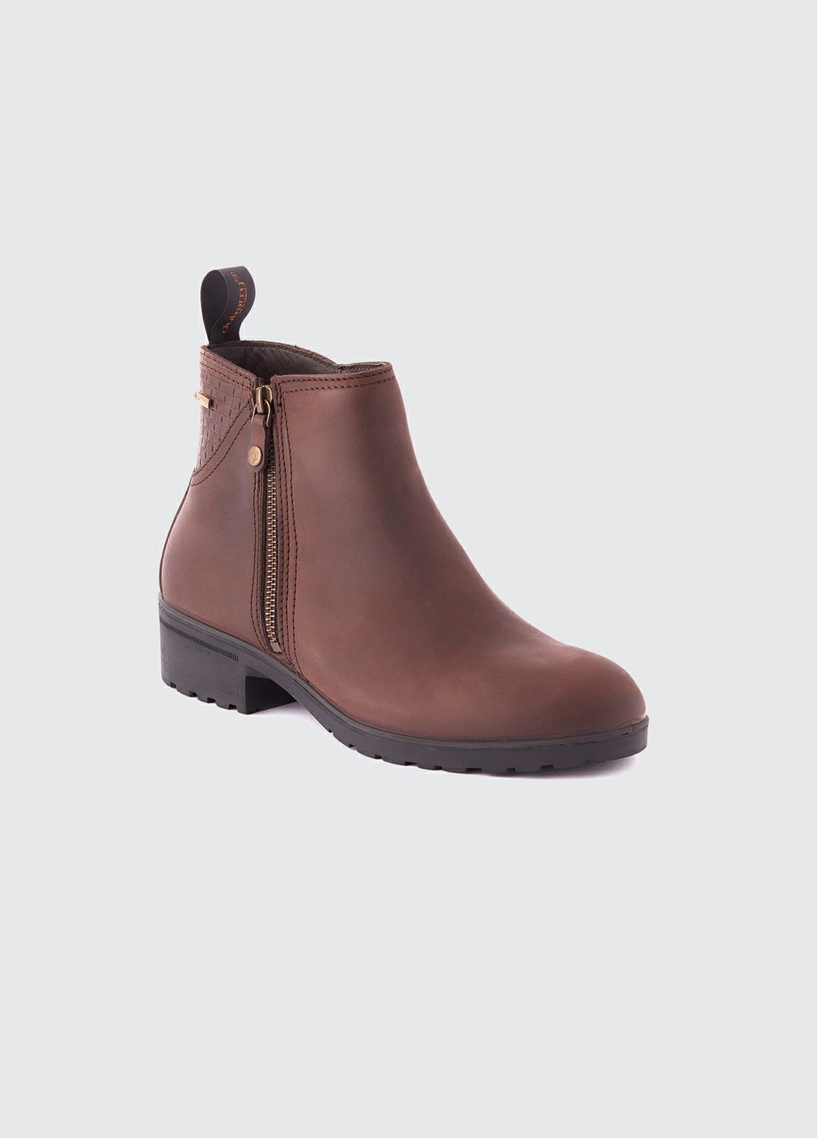 Dubarry Carlow Side Zip Women's Ankle Boots Brown