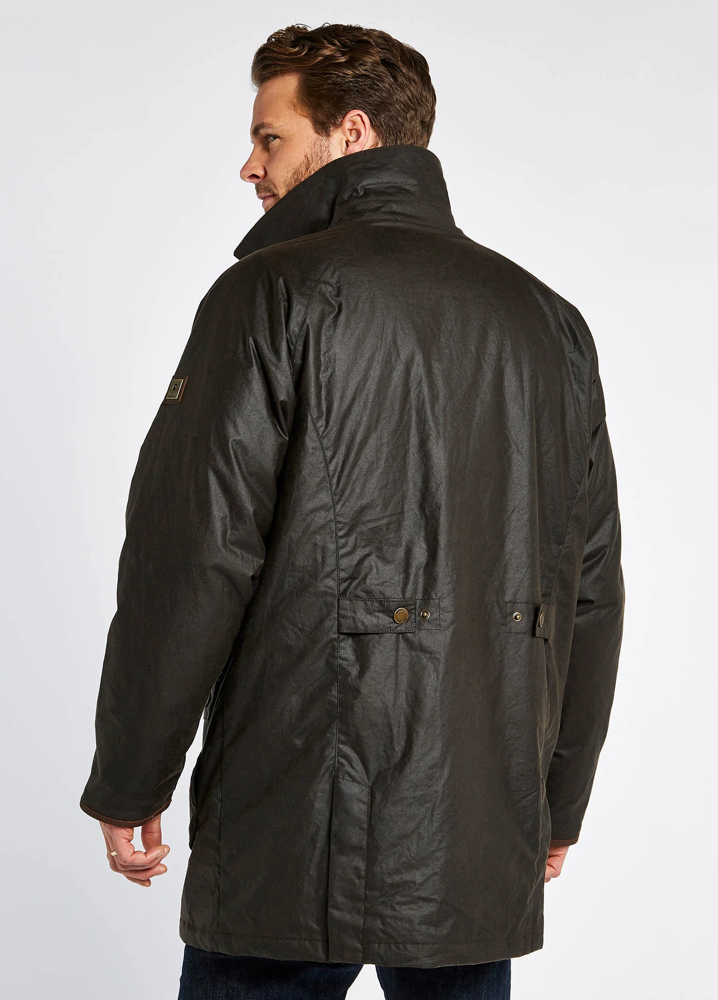 Brunswick Mens Waxed Cotton Jacket - Verdigris