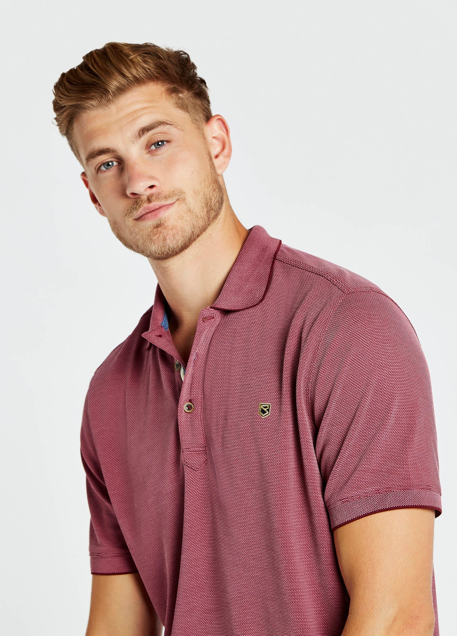 Morrison Men's Polo - Ruby