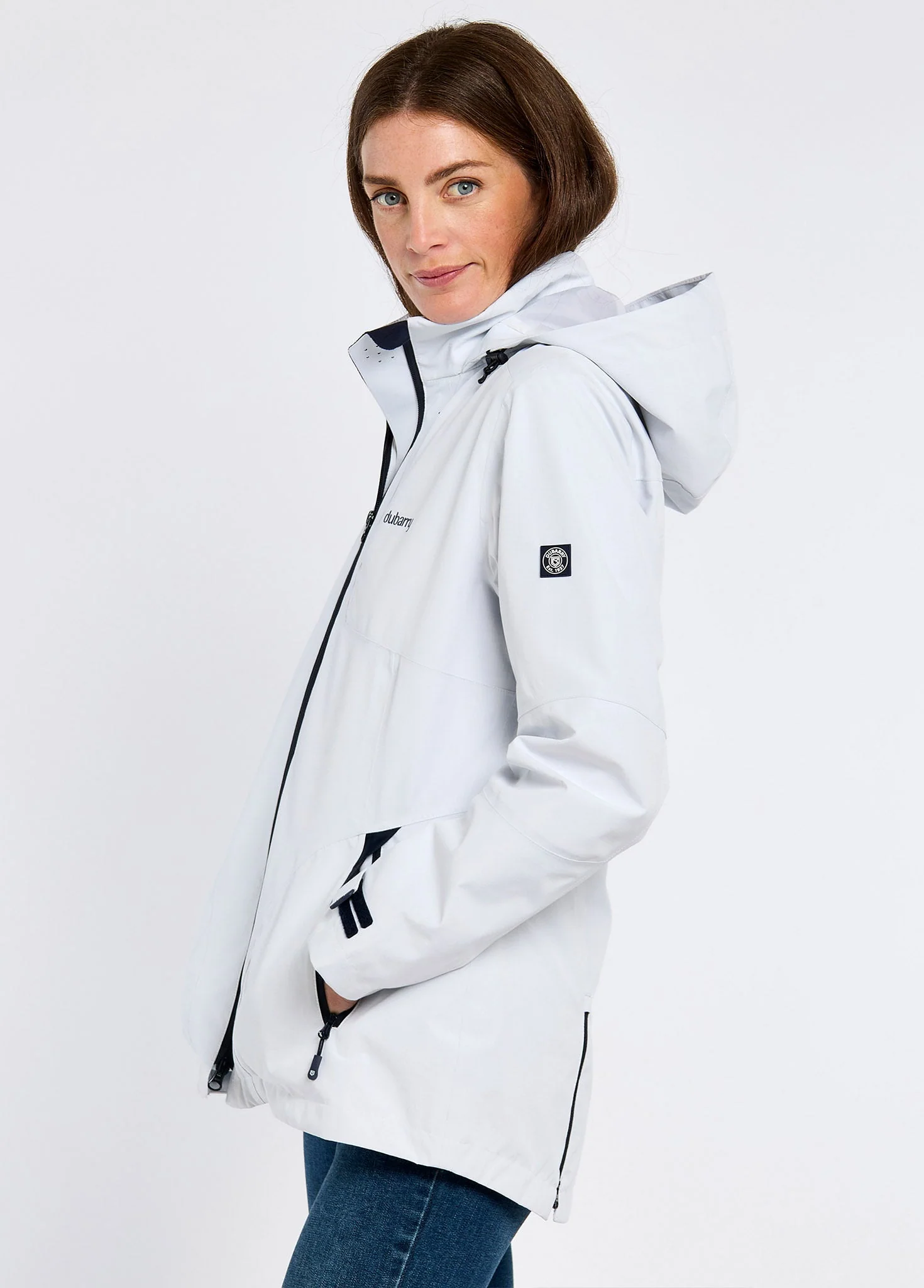 Capeclear Ladies' Waterproof Jacket - White