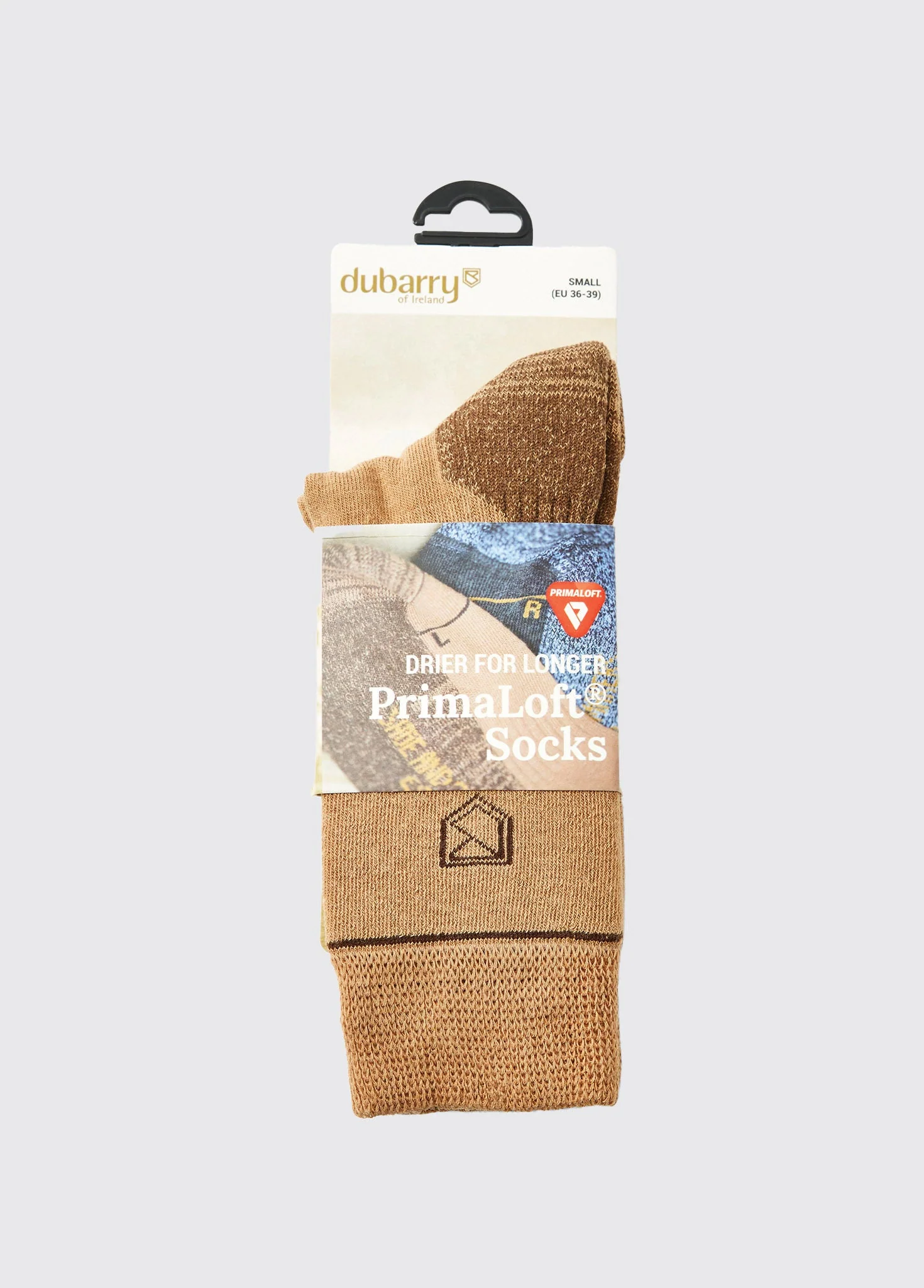 Kilkee Short Primaloft®/Merino blend Med Weight Socks - Sand