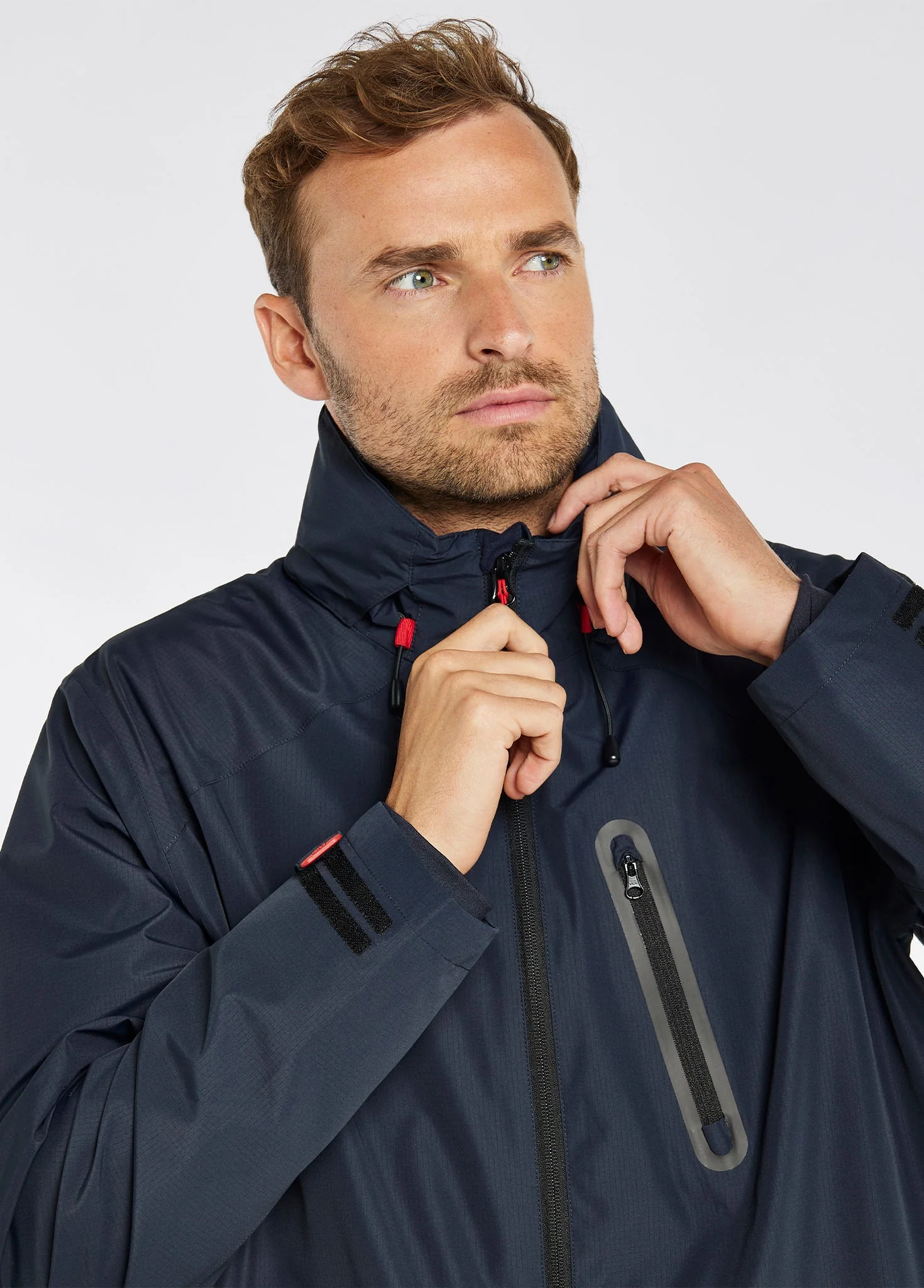 Crossbarry Men's Waterproof Jacket - Navy