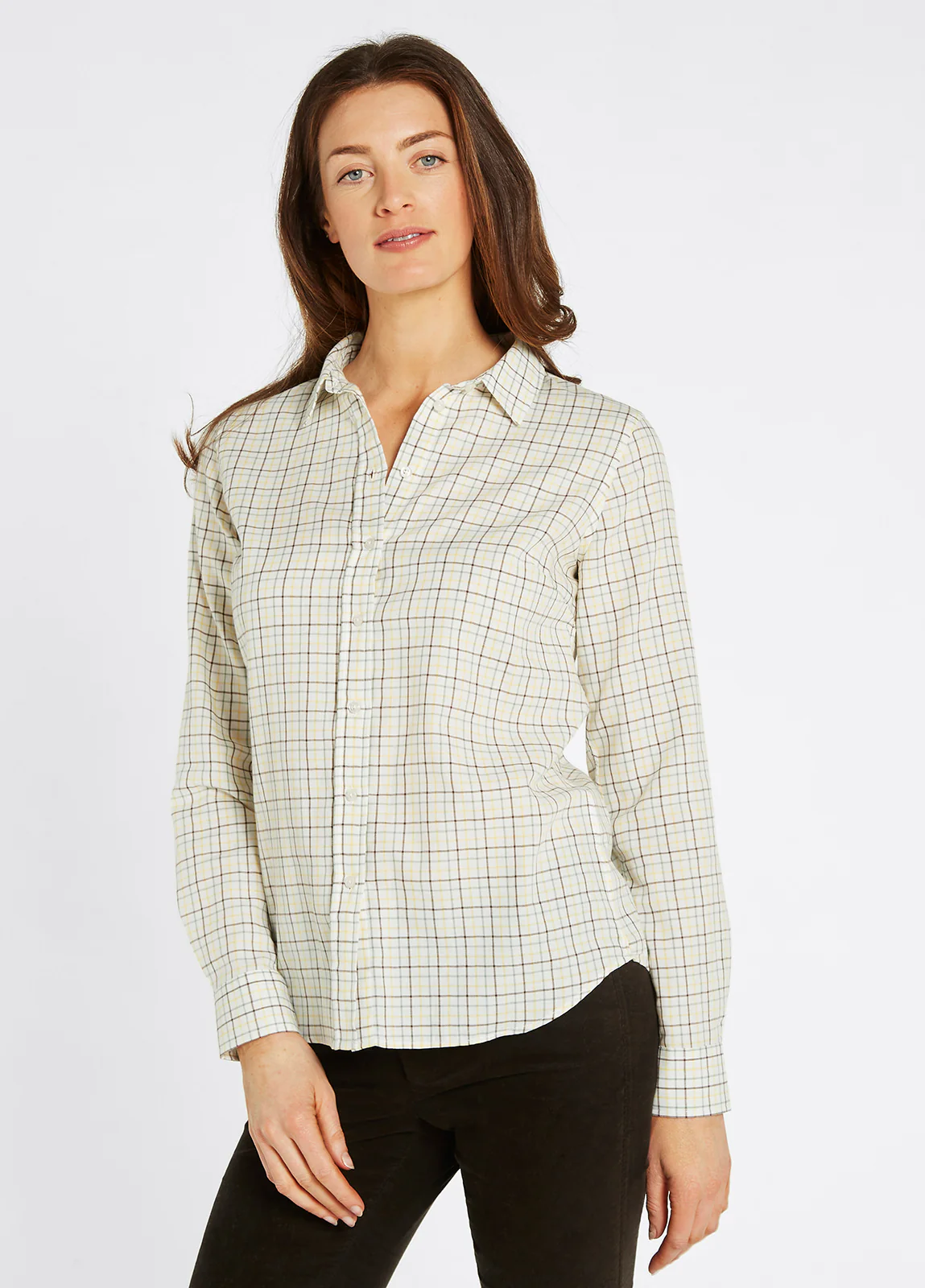 Freesia Ladies' Cotton Shirt - Maize - Sample