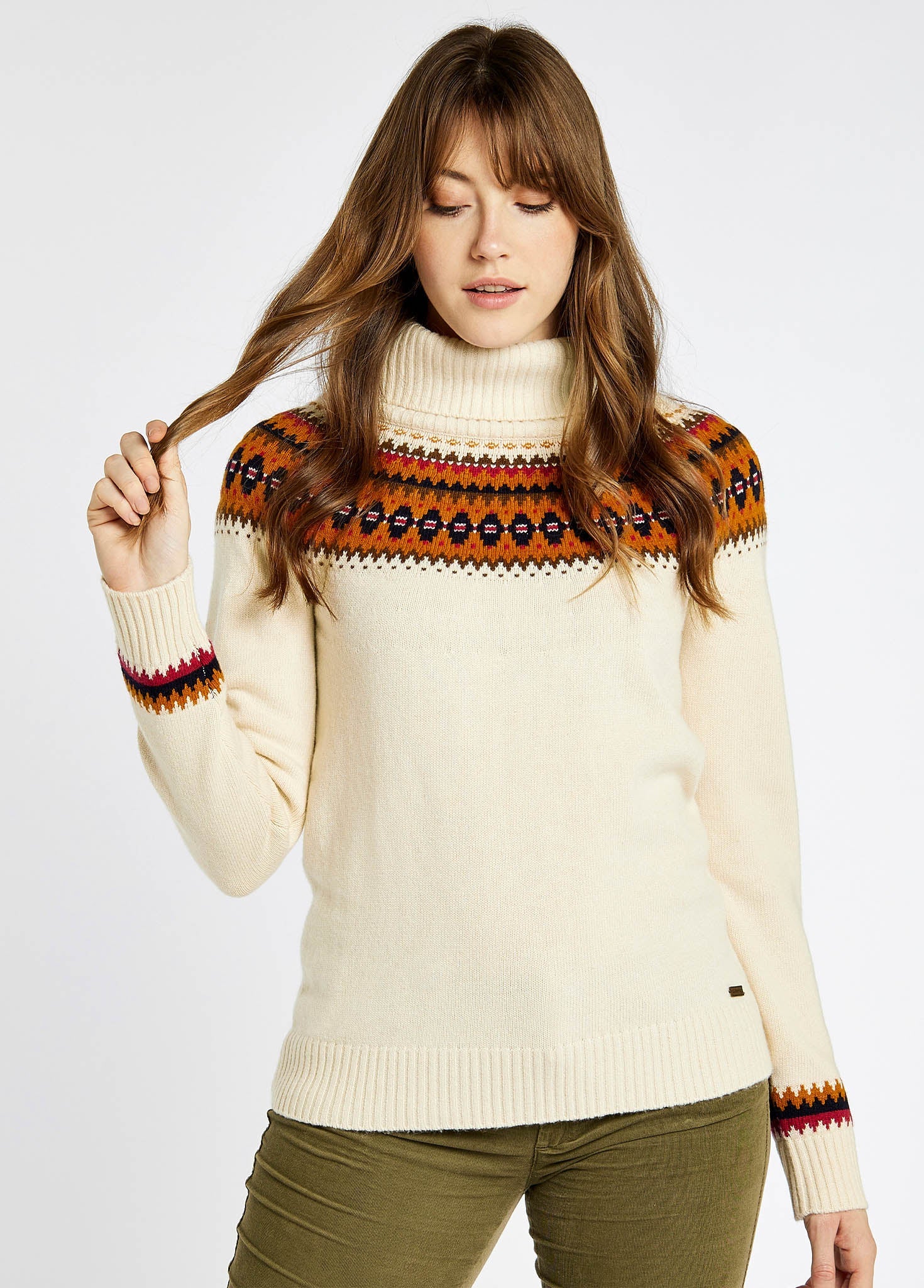 Riverdale Fair Isle Sweater - Chalk