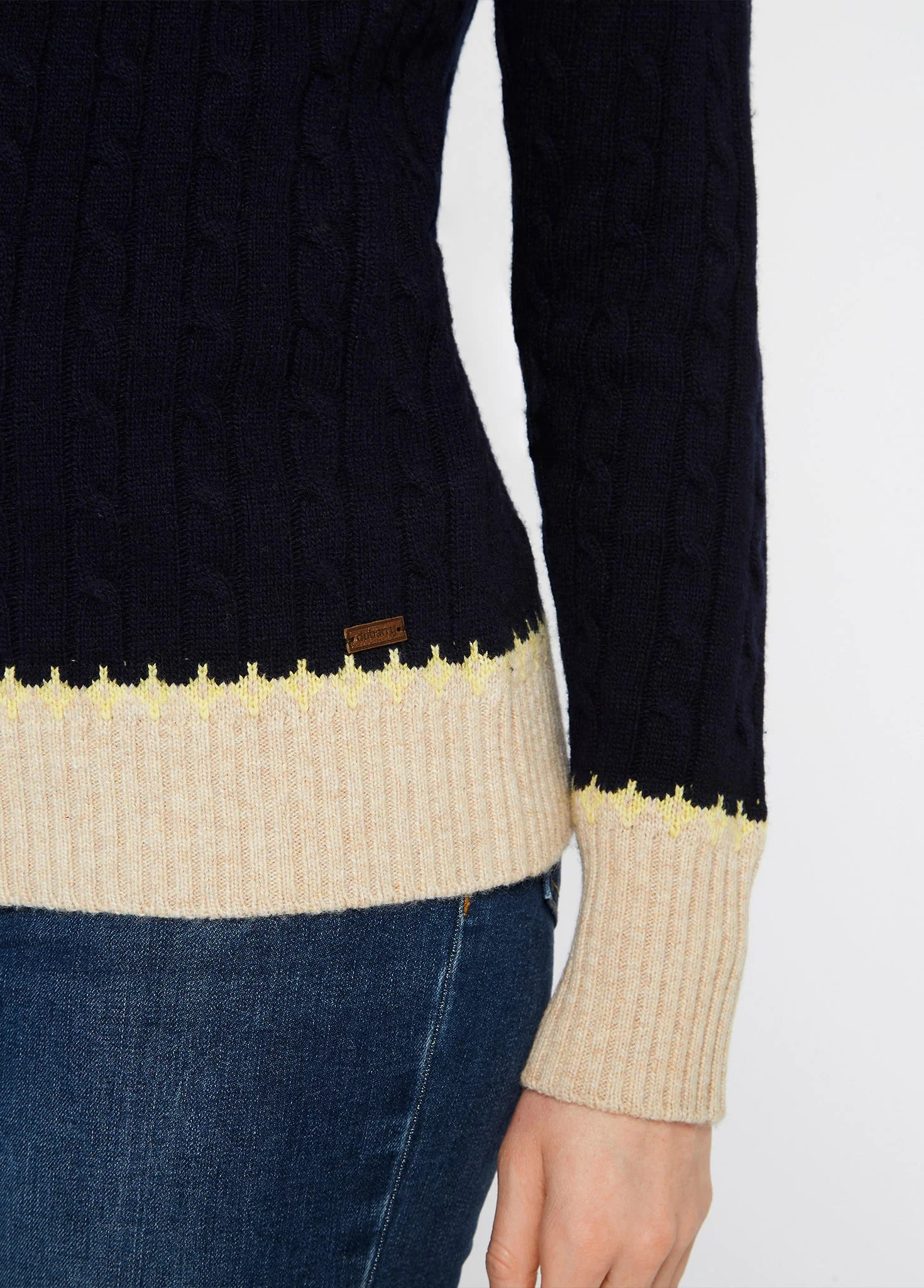 Thornfield Women's Fair Isle knit - Navy