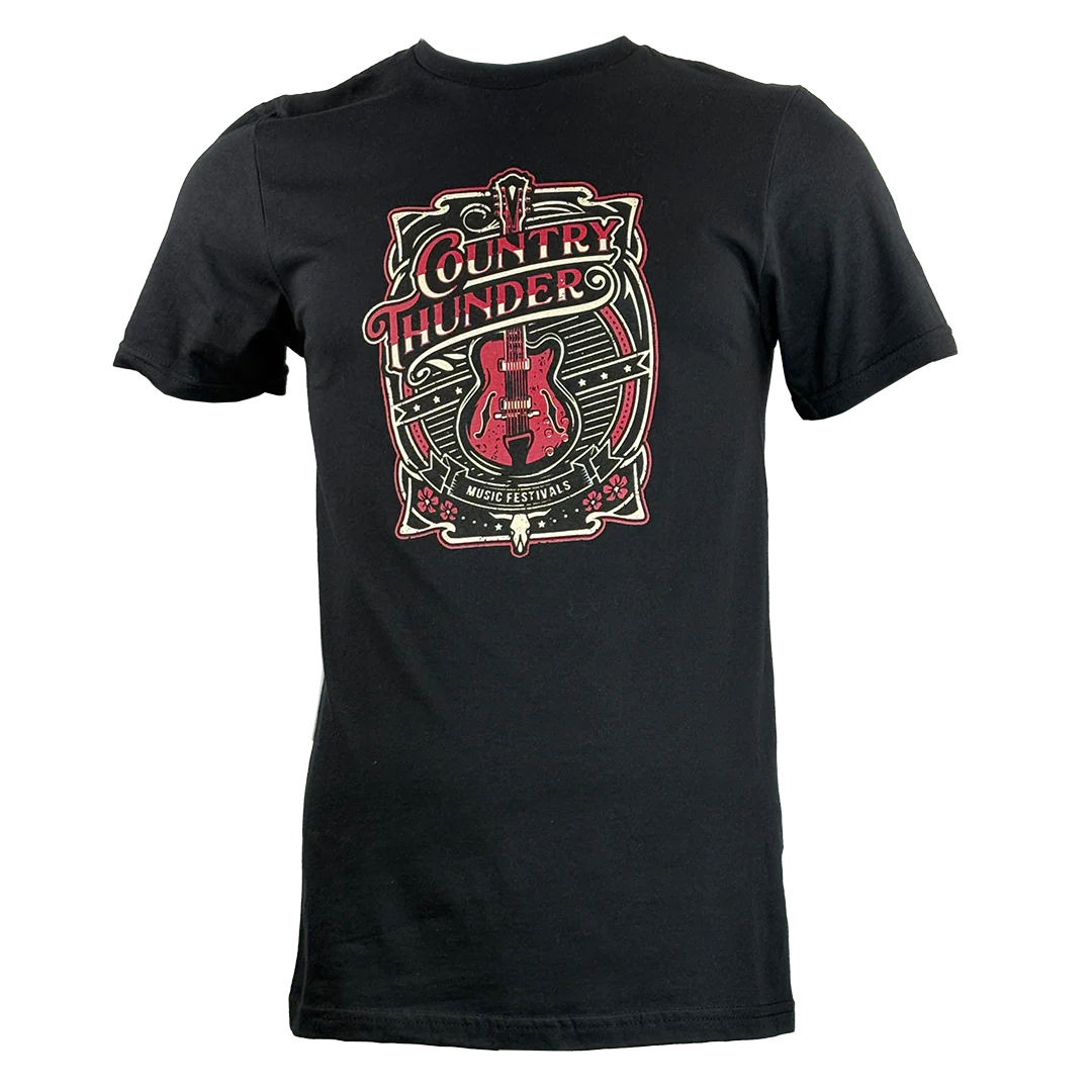 Country Thunder Unisex Guitar T-Shirt