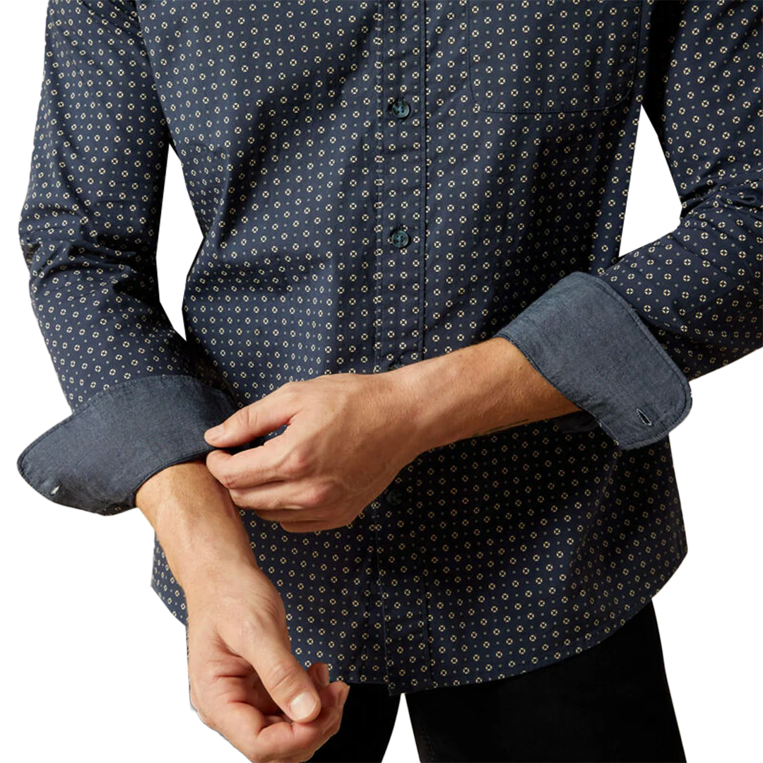 Ariat Men's Mylo Modern Fit Long Sleeve Button Shirt