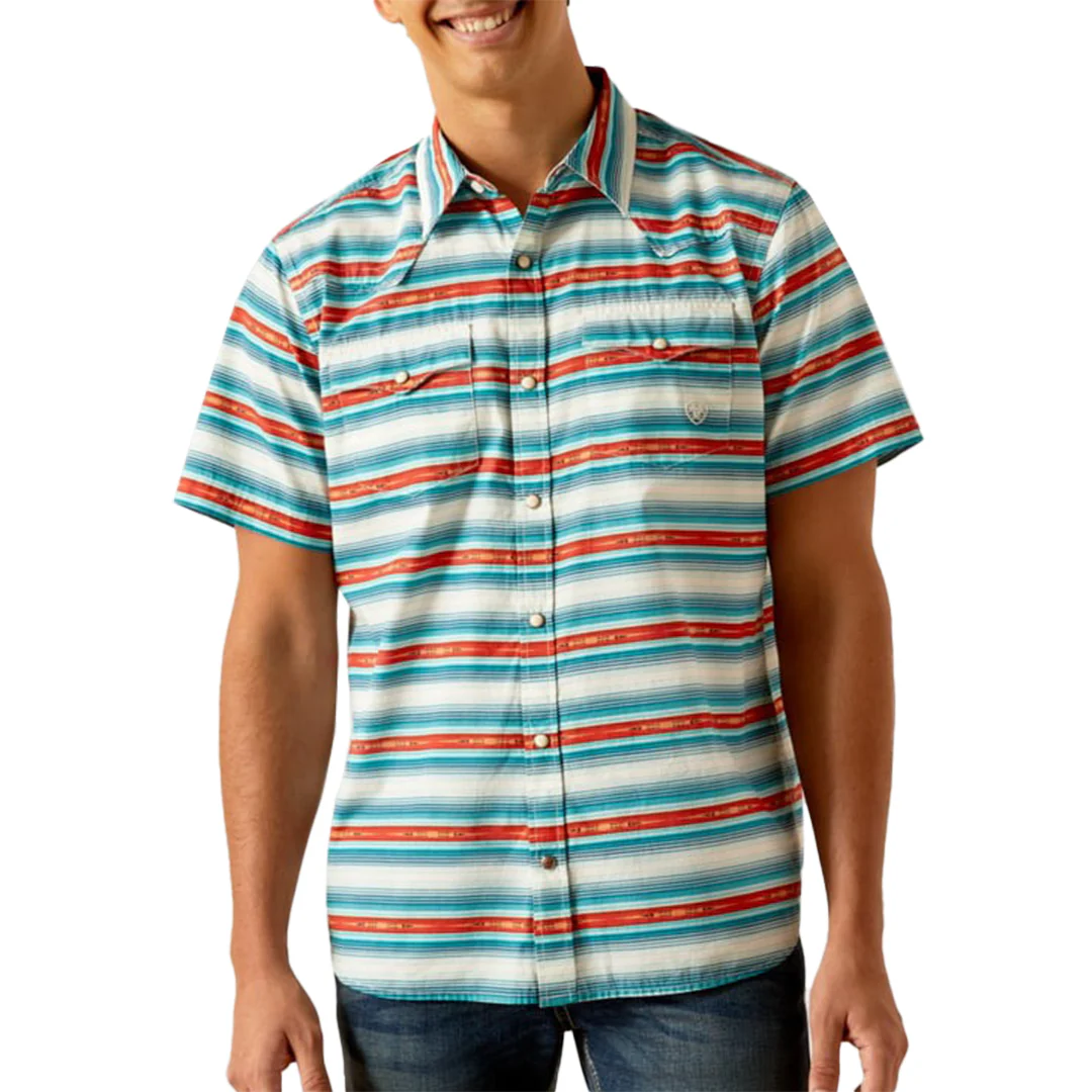 Ariat Men's Retro Hadley  Short Sleeve Snap Shirt