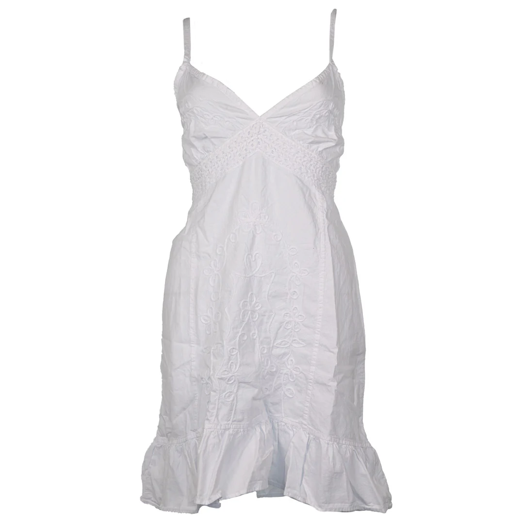 Inca Cotton Women's Short Embroidery Dress