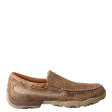 Twisted X Men's Bomber Driving Moc Boat Shoes