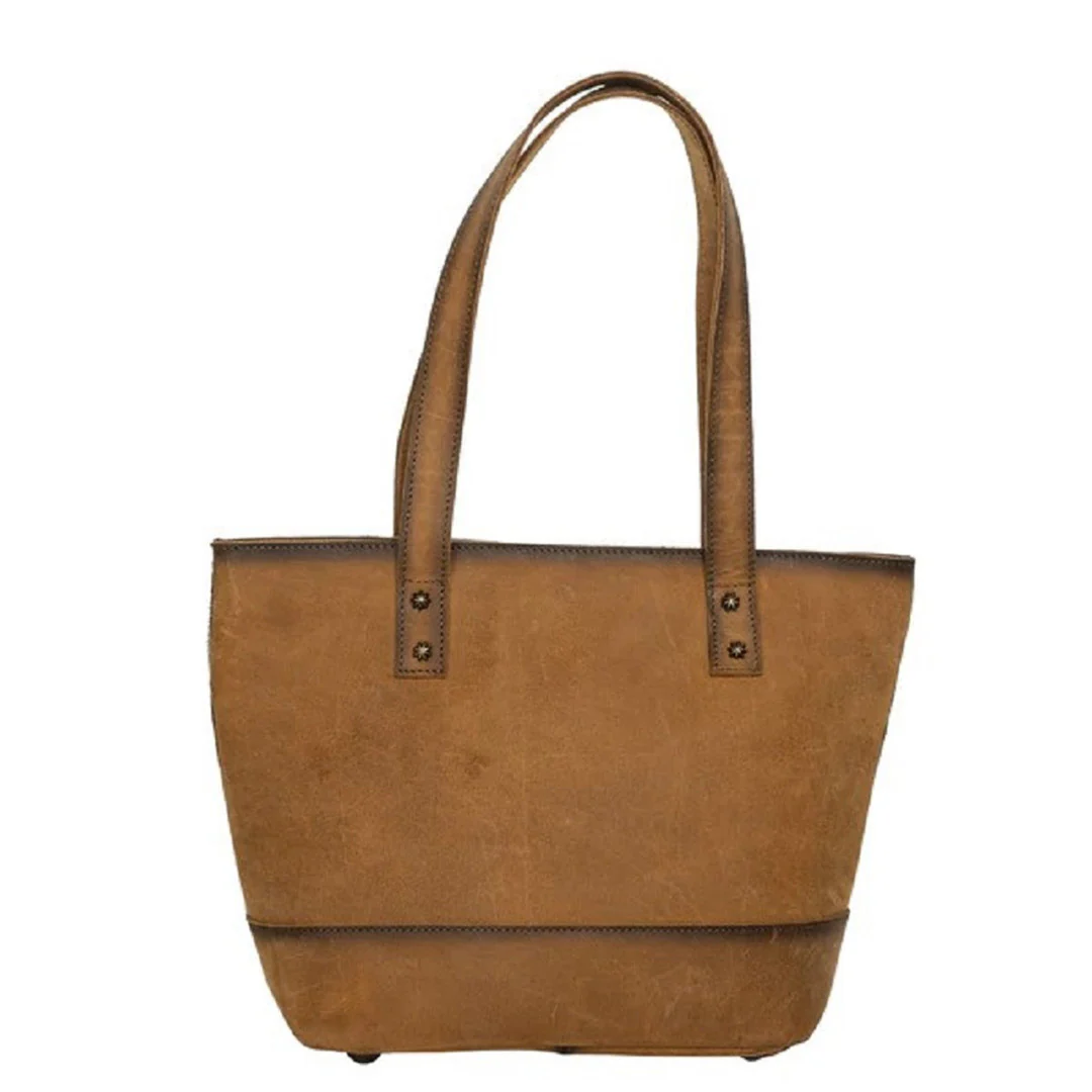 STS Ranchwear Women's Roswell Cowhide Small Tote Bag