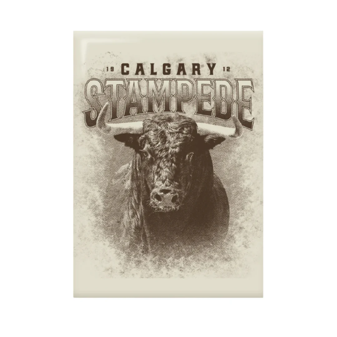 Calgary Stampede Bull Magnet