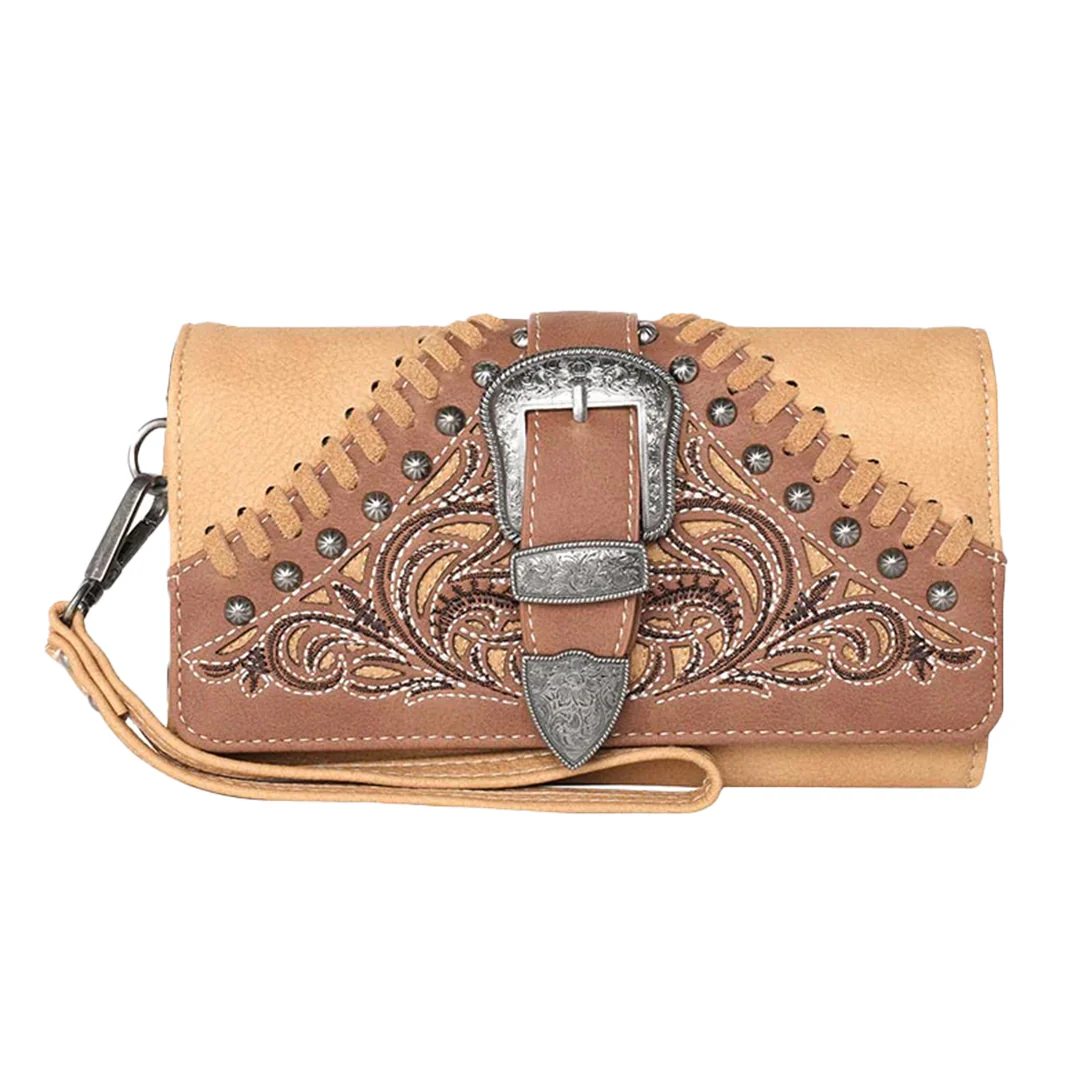 Montana West Embroidered Purse Wallet