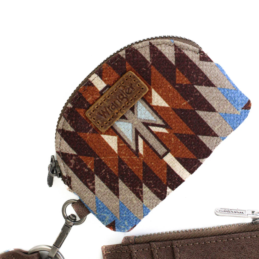 Wrangler Women's Aztec Card & Coin Purse