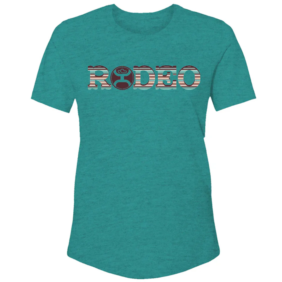 Hooey Brands Women's Serape Rodeo Logo T-shirt