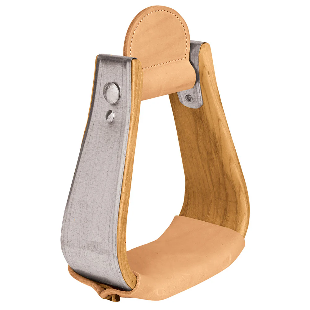 Weaver Overshoe Visalia Wooden Stirrups
