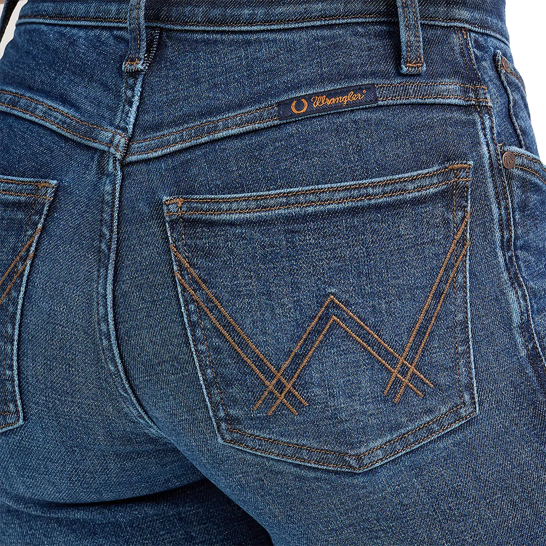 Wrangler Women's Ultimate Riding Willow Mid-Rise Trouser Jeans