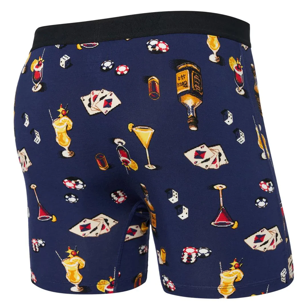 SAXX Ultra Super Soft Vice Squad Astro Blue Boxer