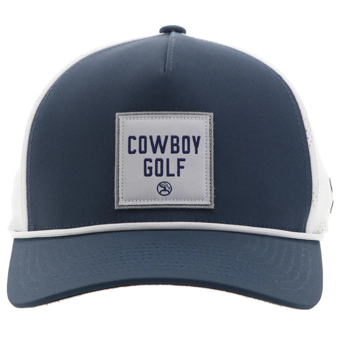 Hooey Brands Men's Square Patch Cowboy Golf Cap