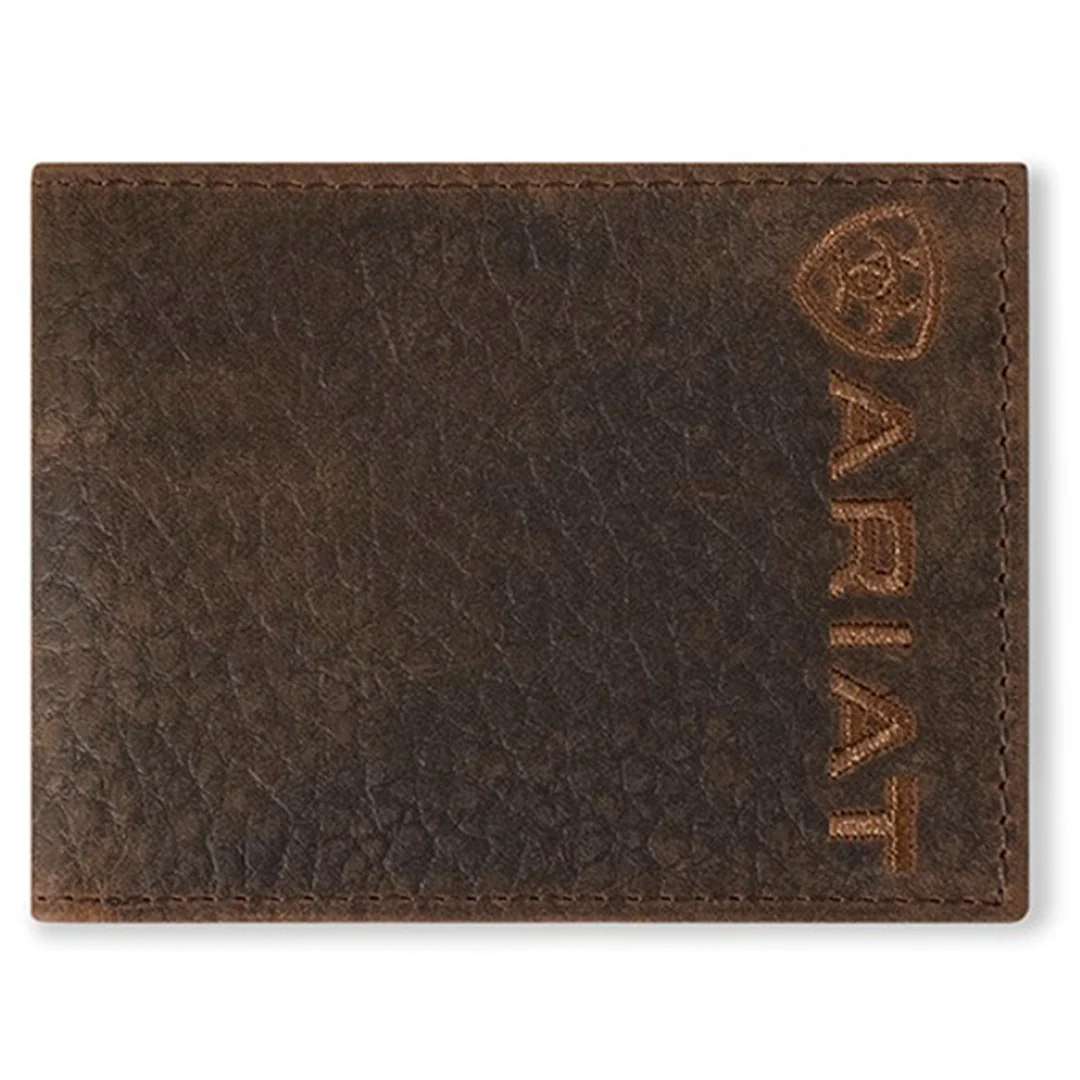 Ariat Men's Bifold Bull Hided Wallet